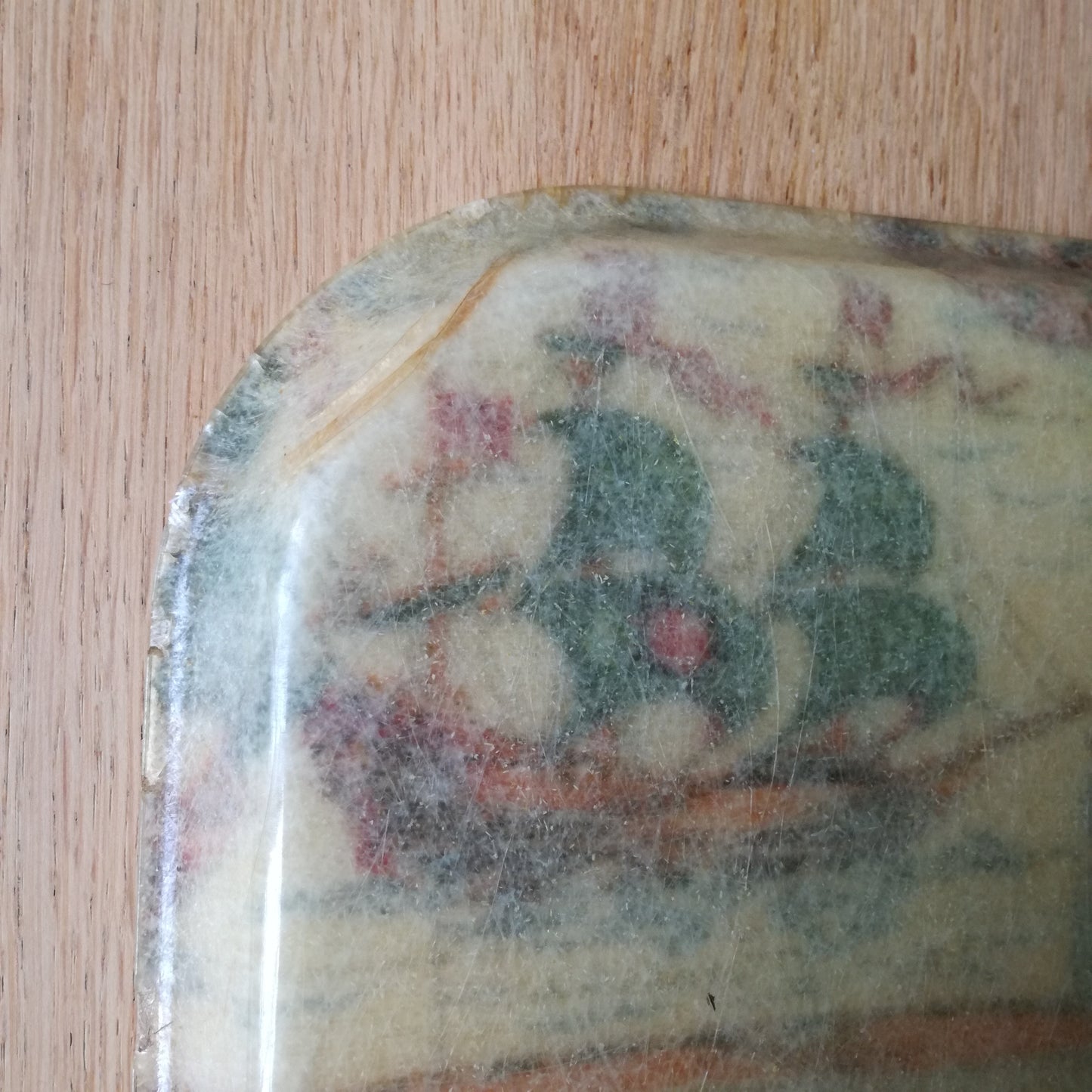 Plateau en fibre de verre, "Tabula Nautica 1602", Gros-Roman