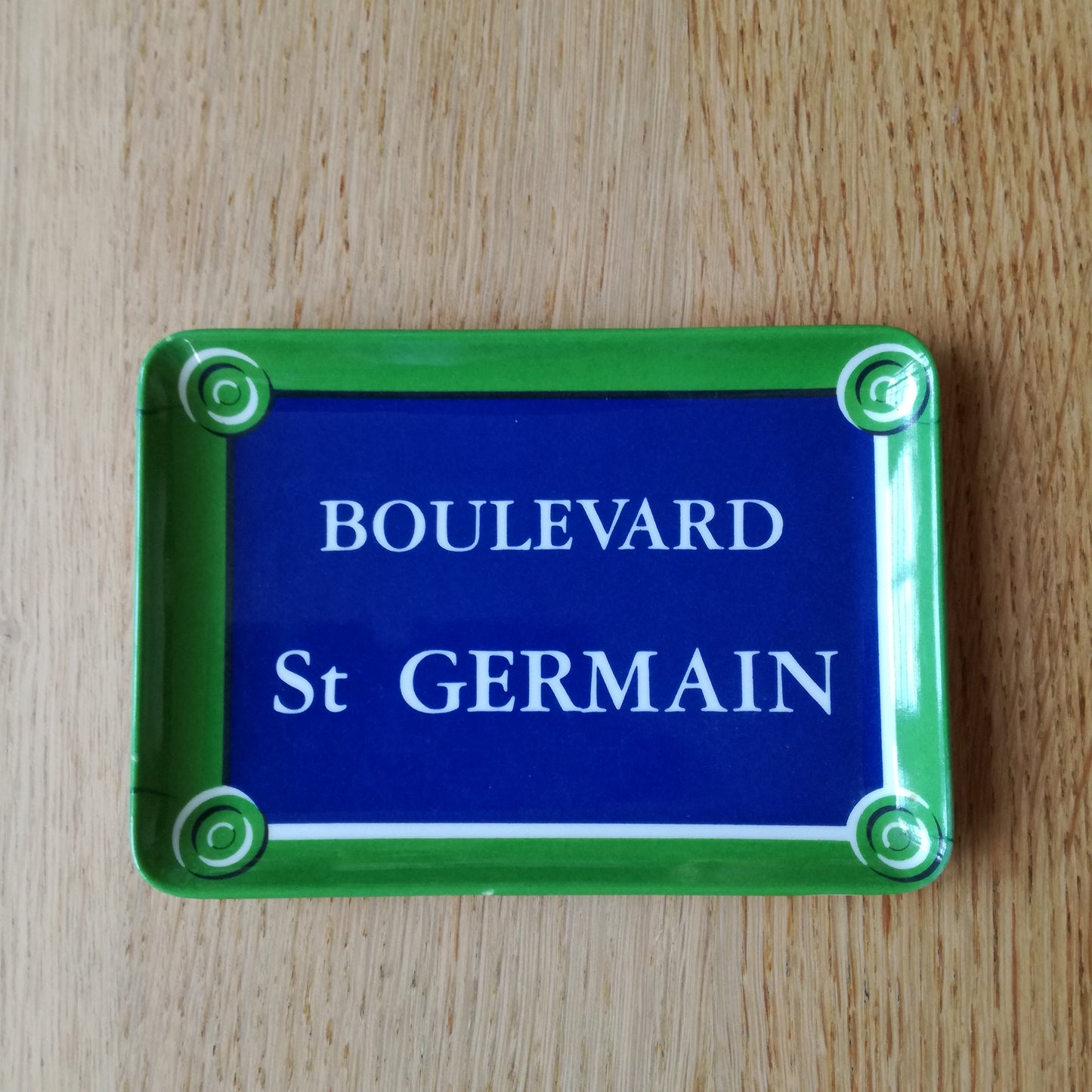 Vide-poches en mélamine, "Boulevard St Germain", Publistar