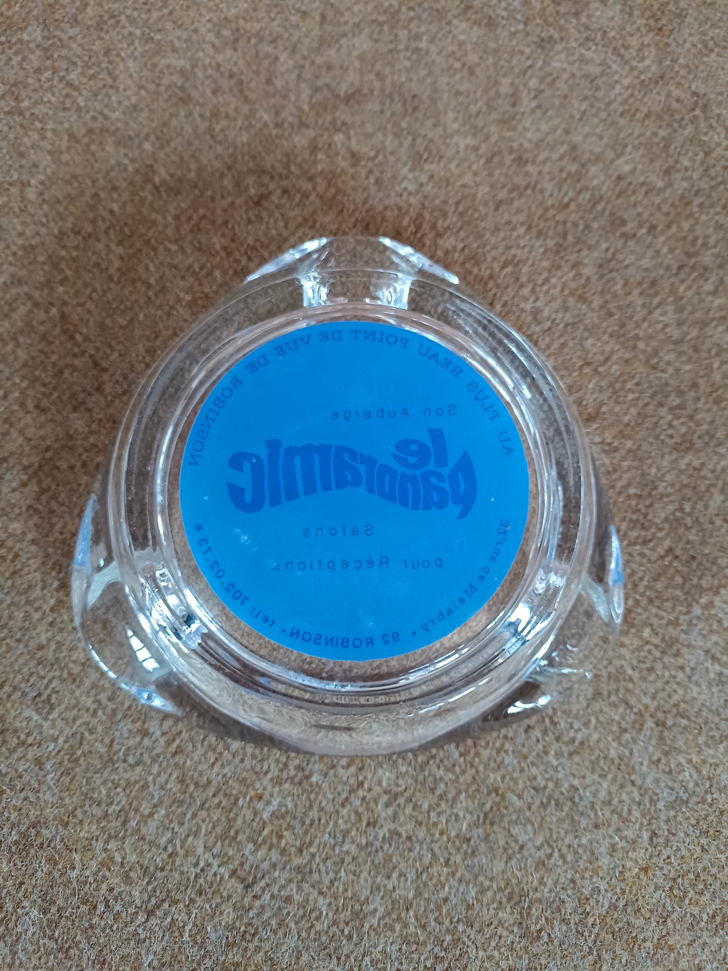 Cendrier publicitaire auberge "Le Panoramic" à Robinson