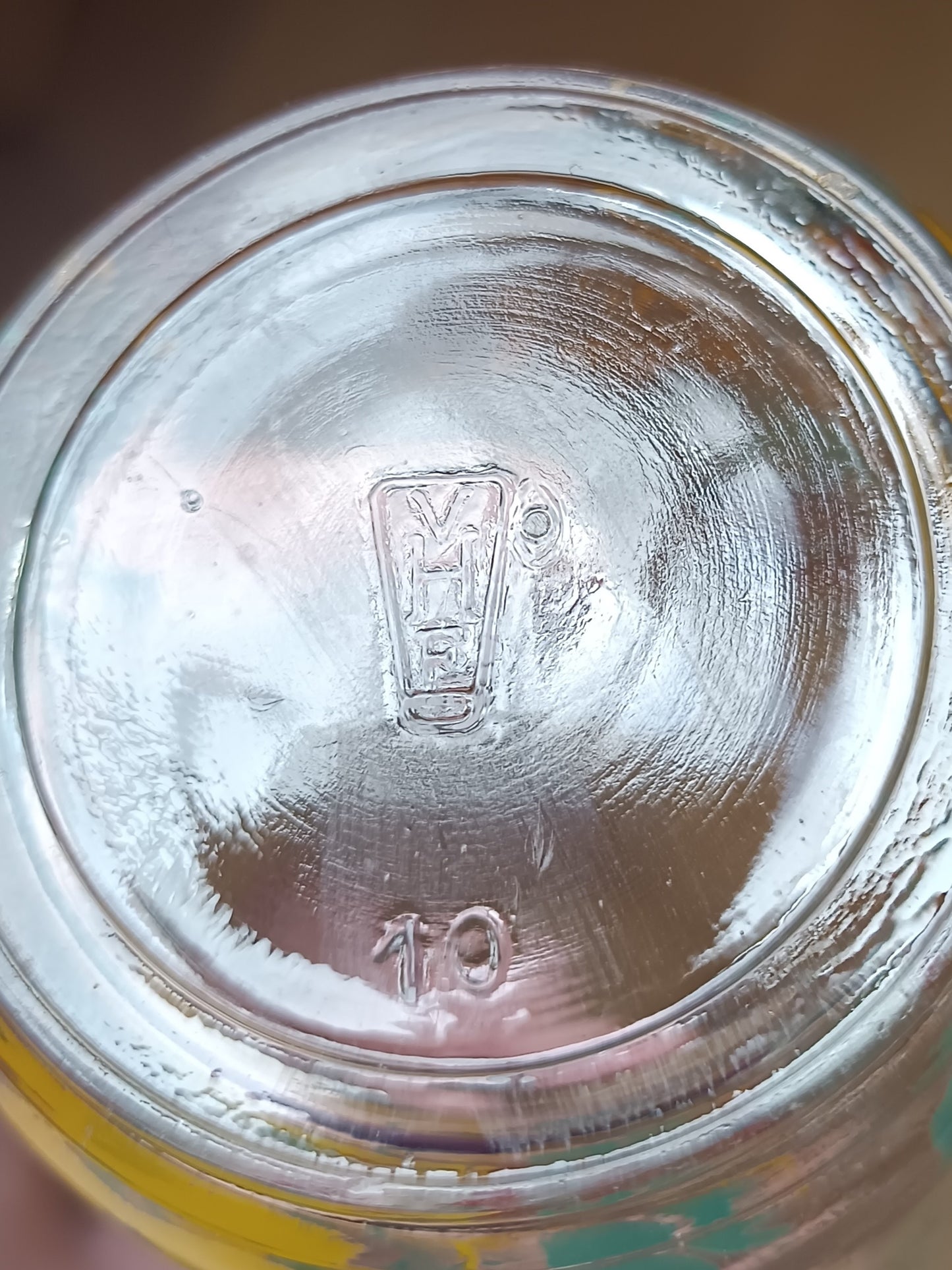 Verre à moutarde "La grenouille" Fables La Fontaine, VHR