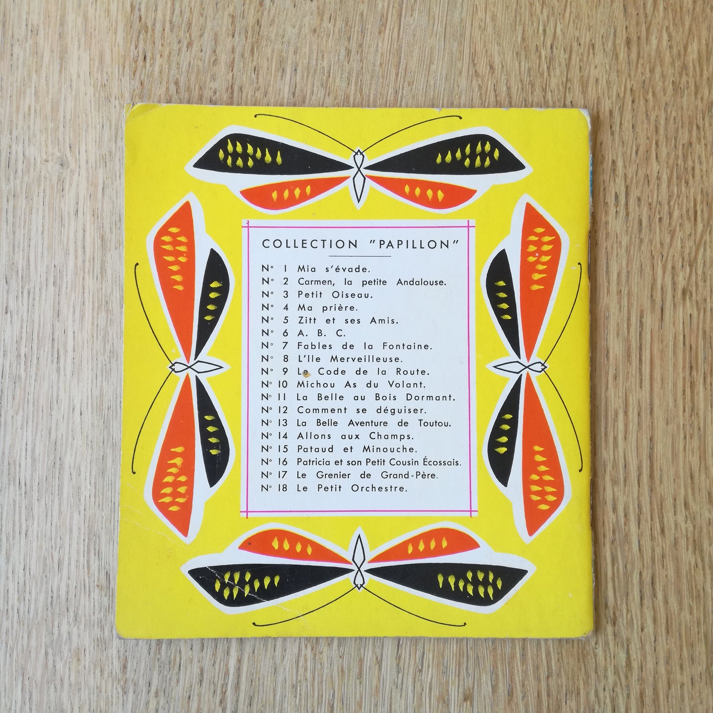 Livre jeunesse Papillon Beuchet et Vanden Brugge