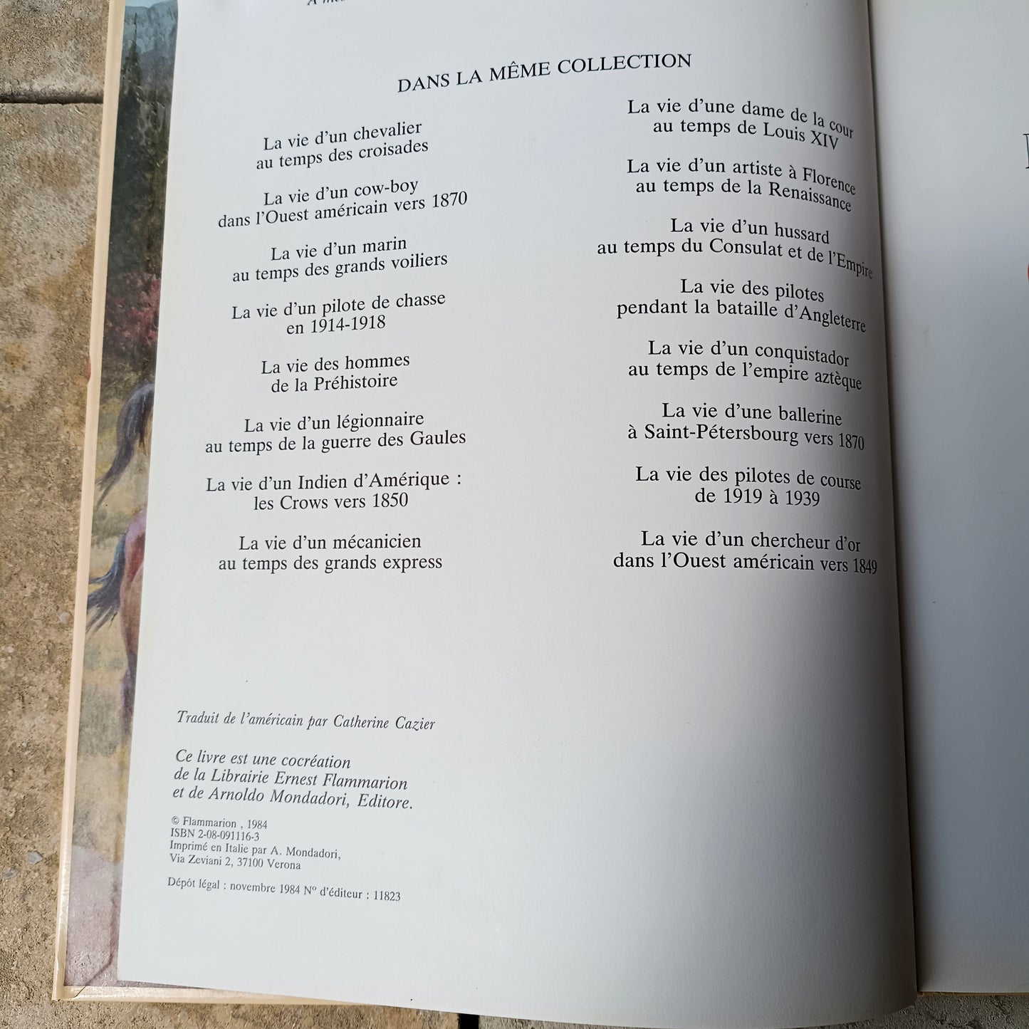 Livre Histoire & Géographie L'Histoire vécue Éditions du chat perché Flammarion