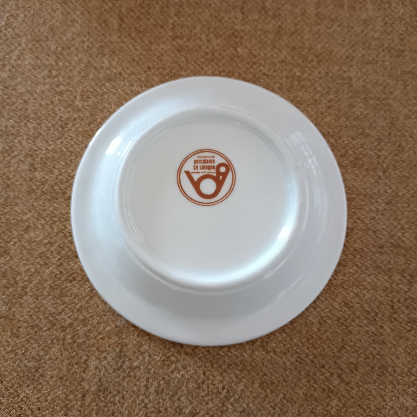 Cendrier Porcelaine de Sologne