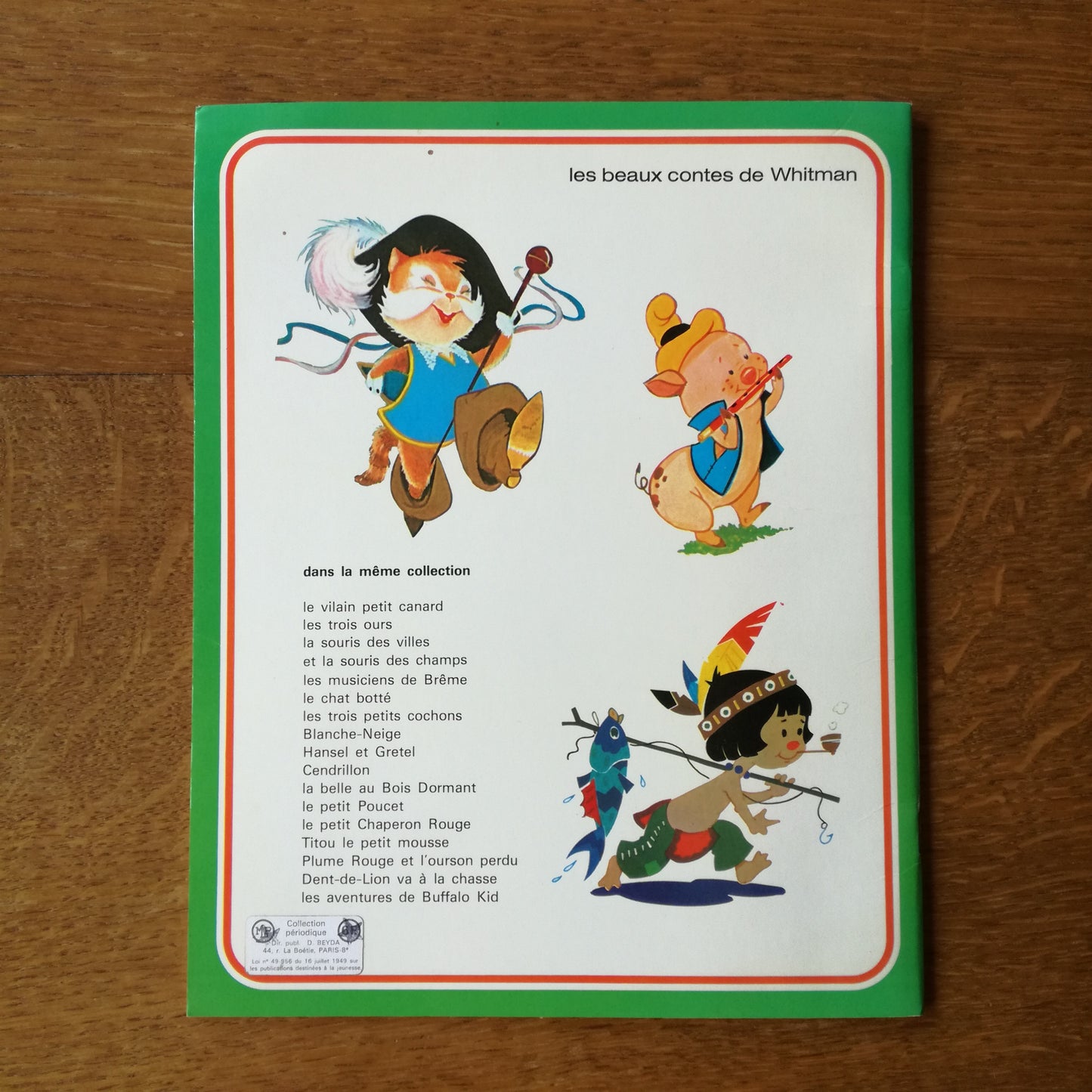 Livre jeunesse Les beaux contes Whitman-France