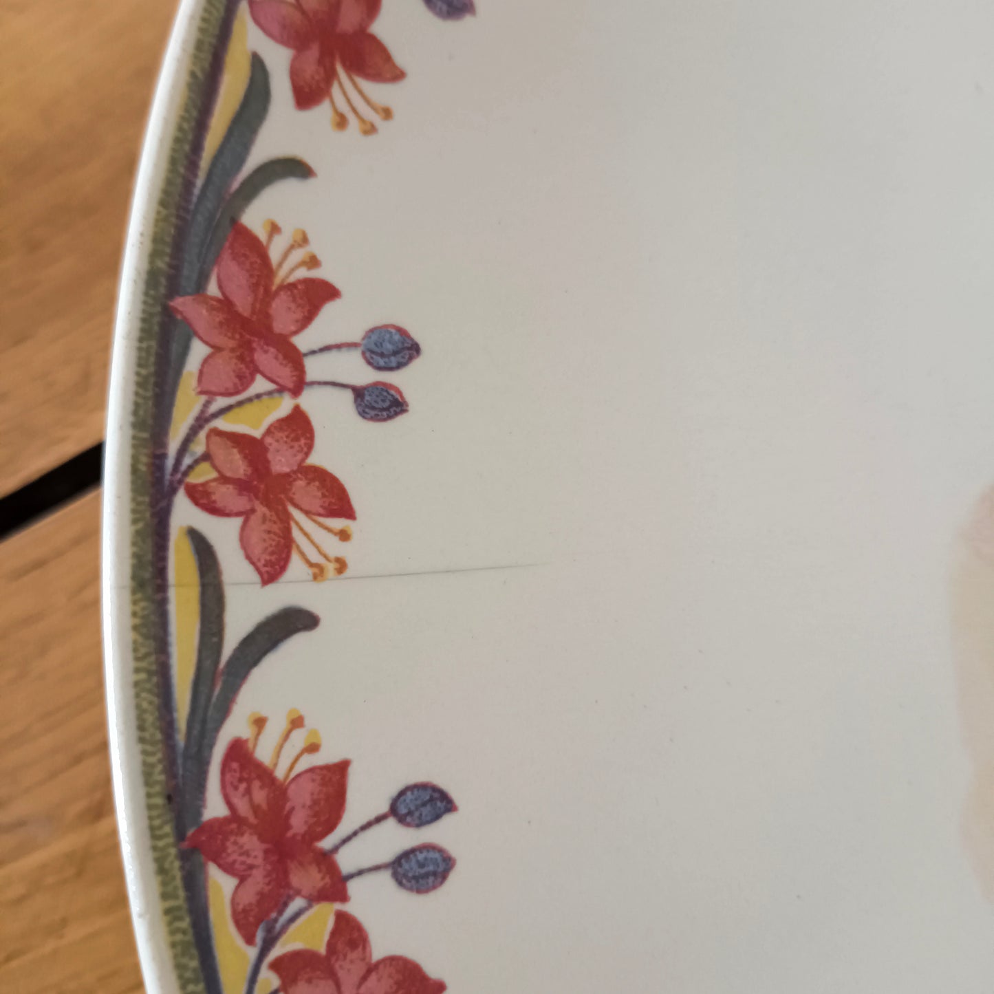 Plat Sarreguemines - U & C (Utzschneider & Cie)