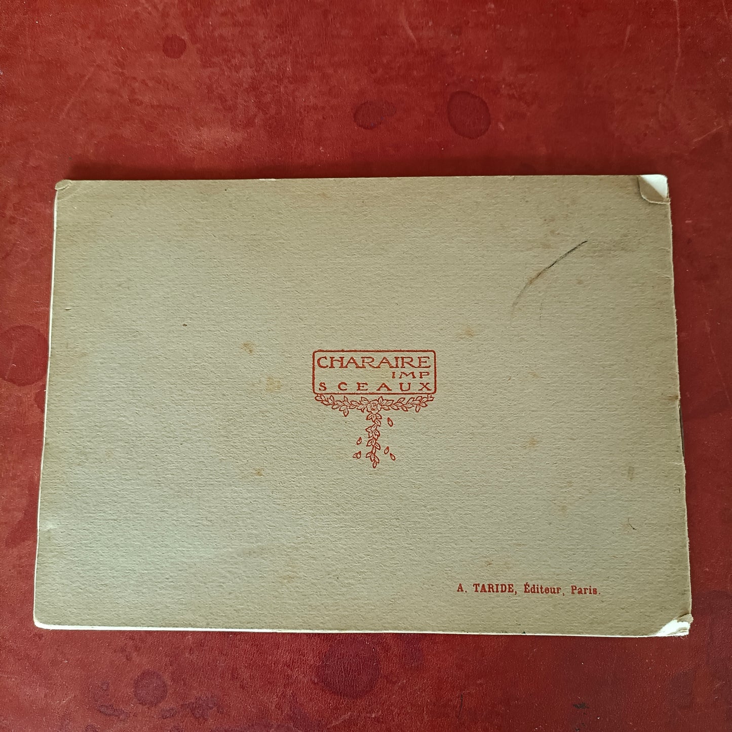 Vieux papier Alphonse Taride