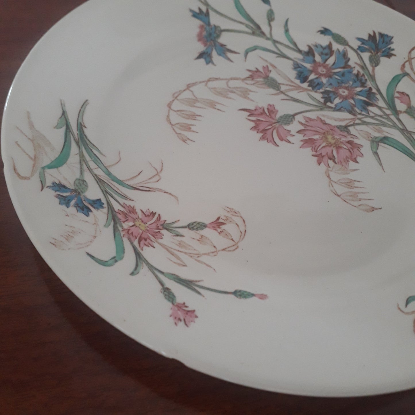 Assiette Bleuet Lunéville (K & G - Keller & Guérin)