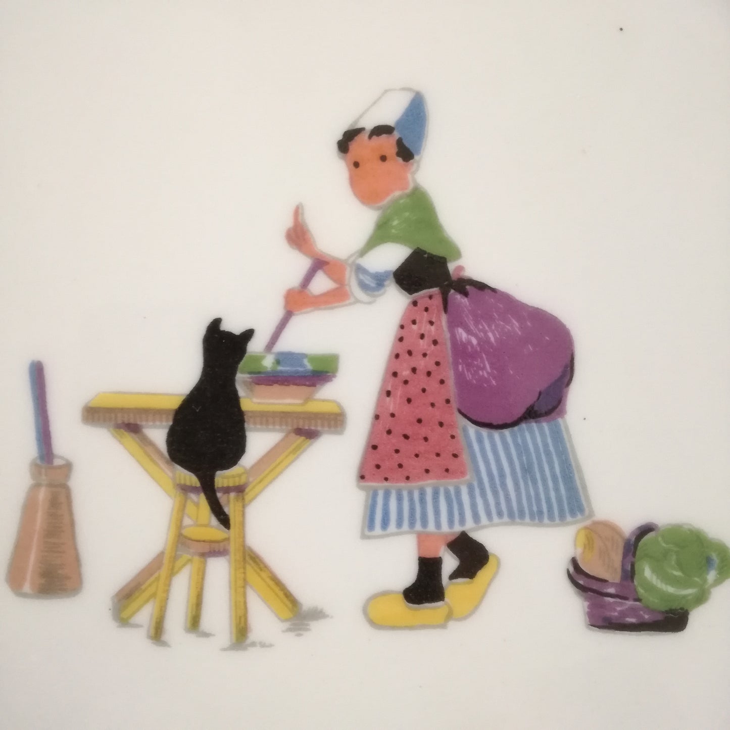 Assiette parlante Limoges - Bernardaud