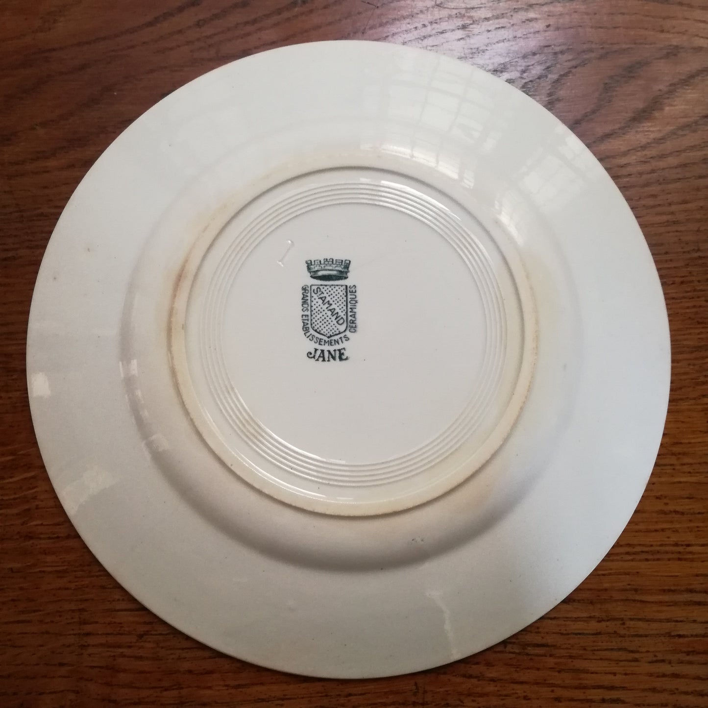 Assiette - grande plate Jane Saint-Amand