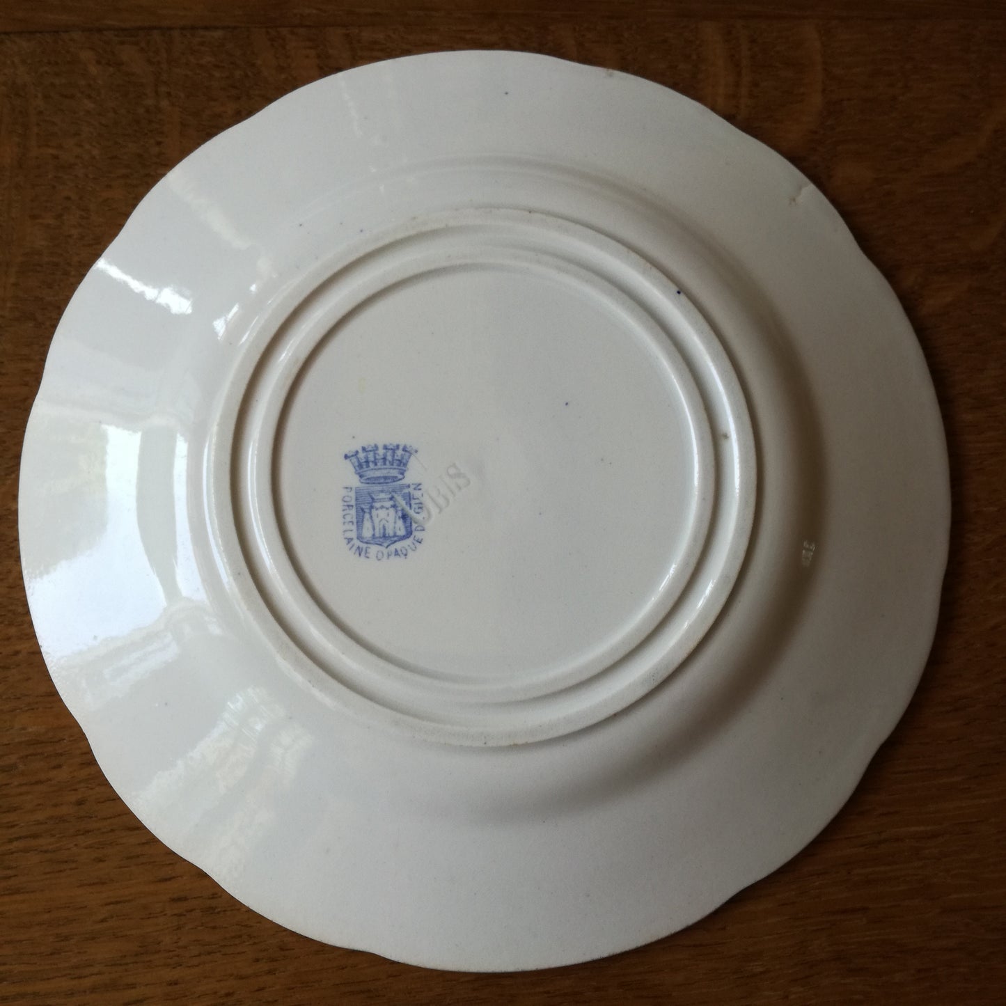 Assiette parlante Aux grandes manœuvres Gien