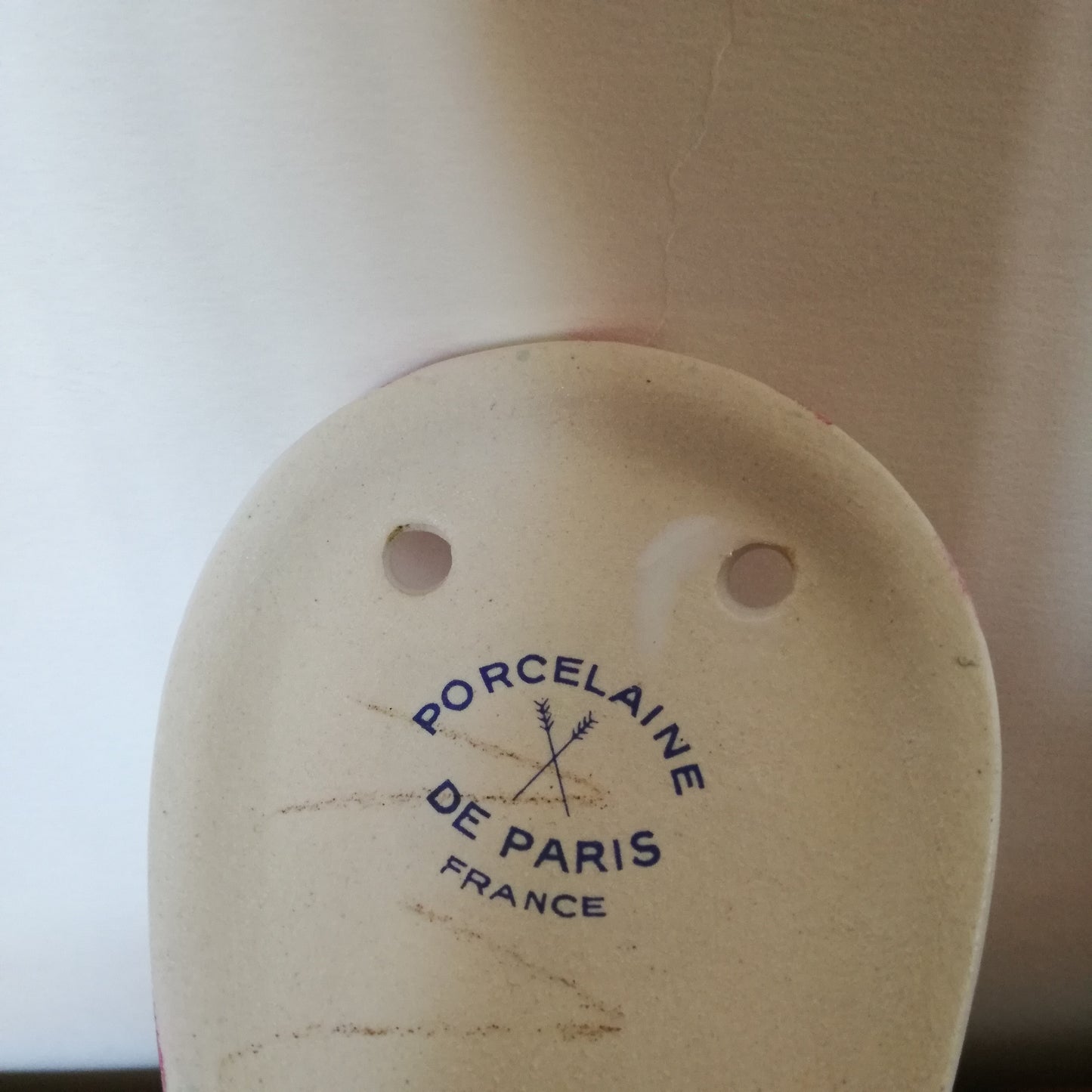 Patère Porcelaine de Paris