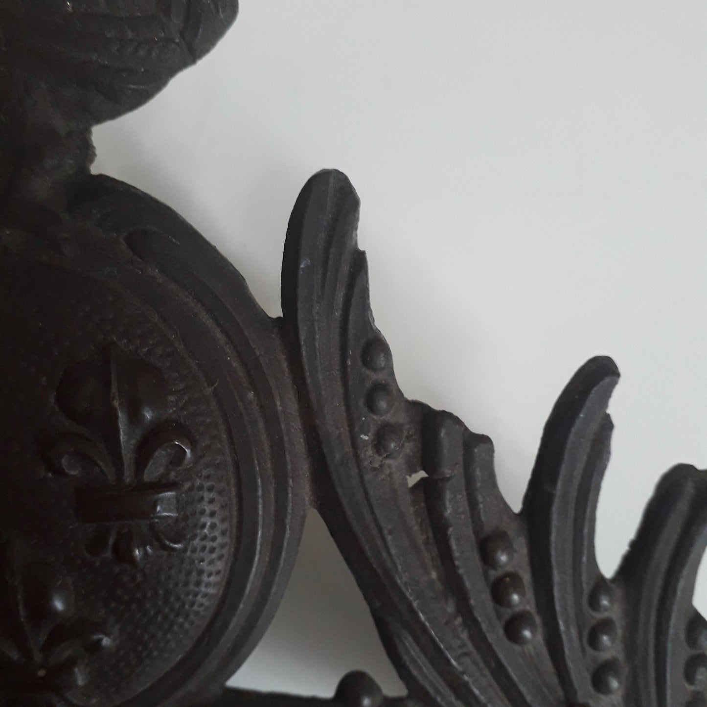 Fronton d'horloge / comtoise / pendule