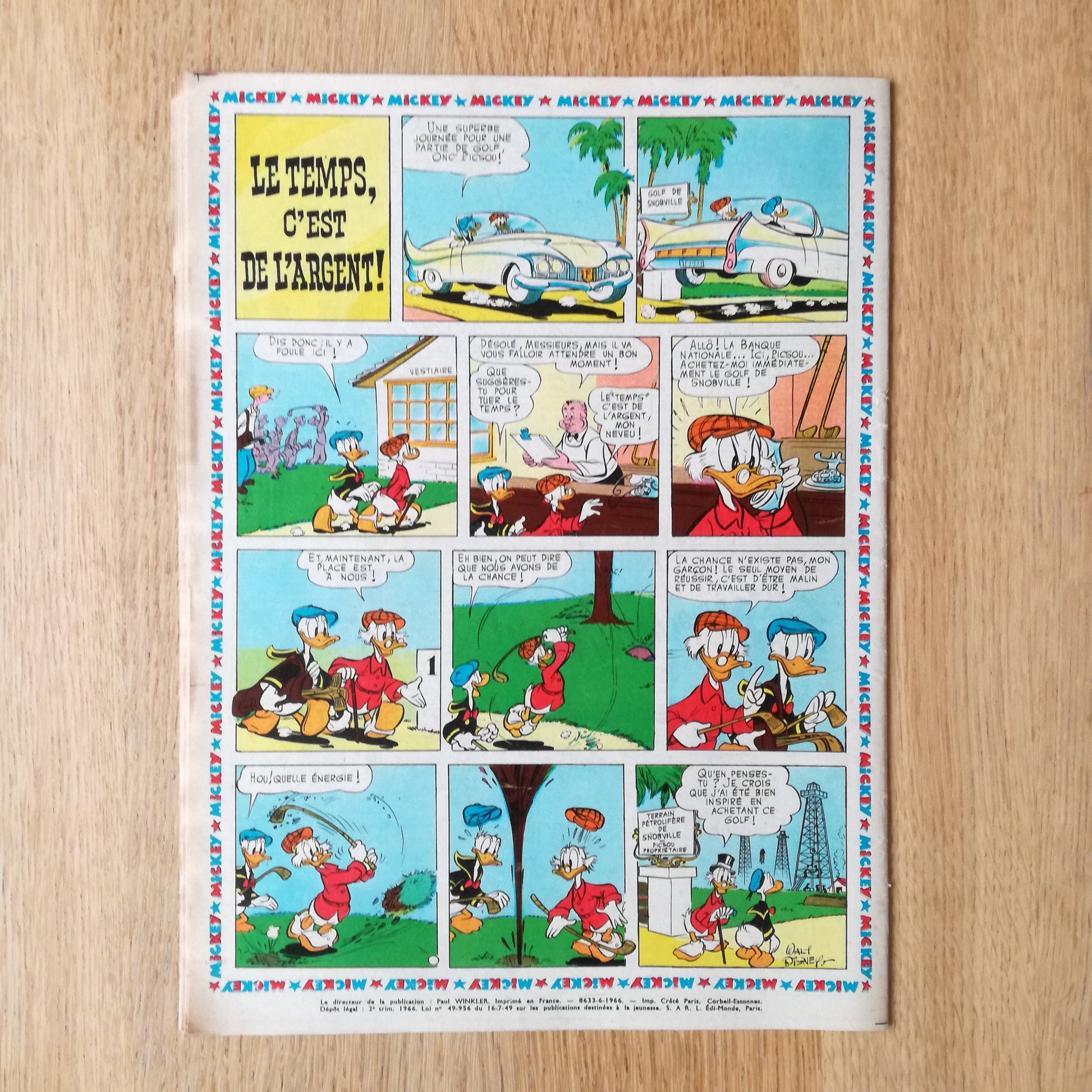 Revue / Magazine  Le Journal de Mickey