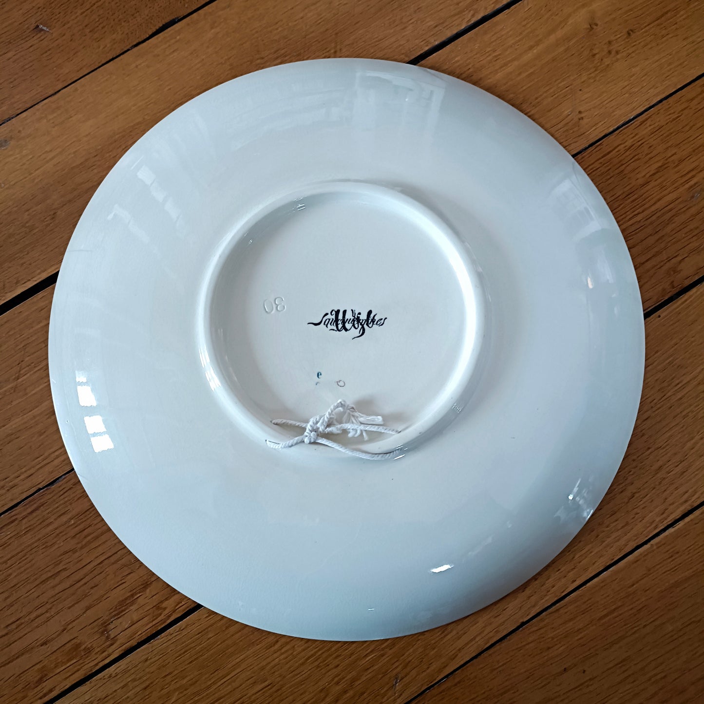 Plat Sarreguemines - U & C (Utzschneider & Cie)