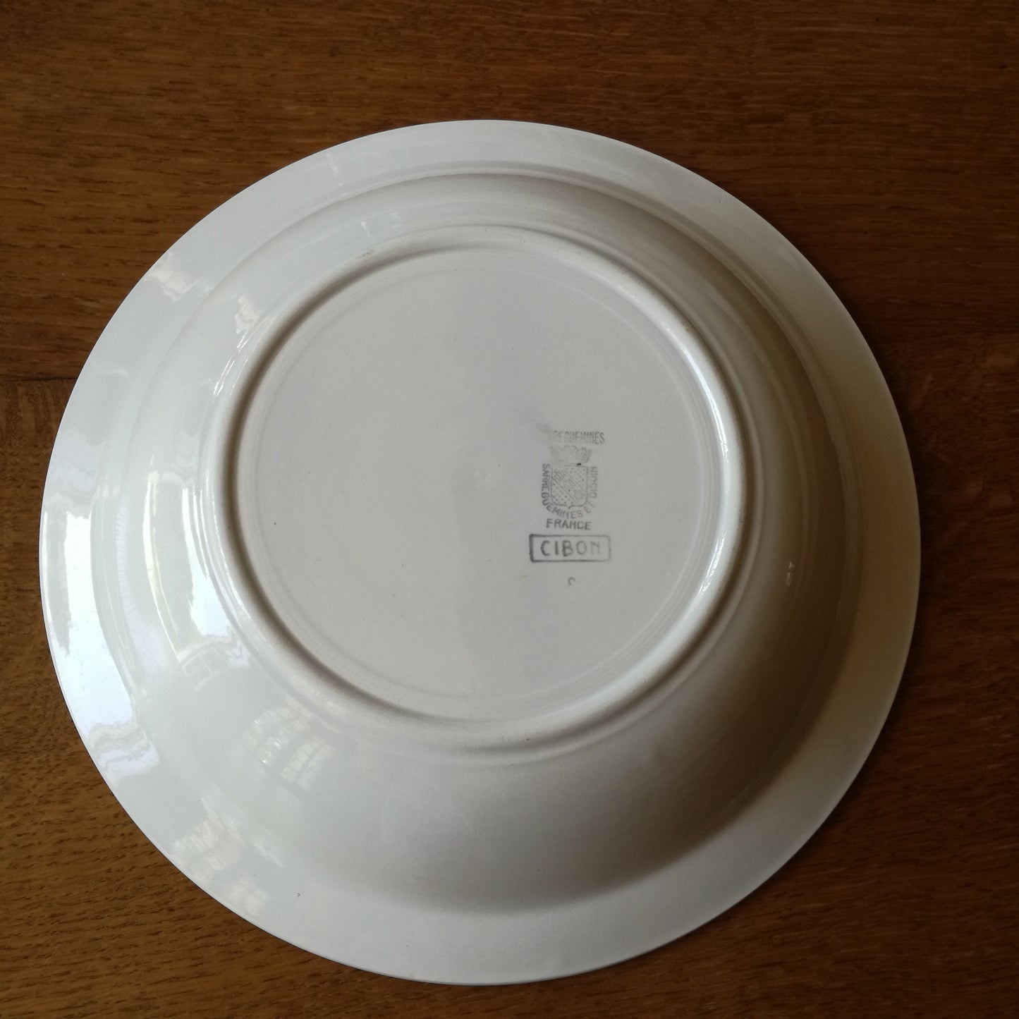 Plat Cibon Digoin & Sarreguemines