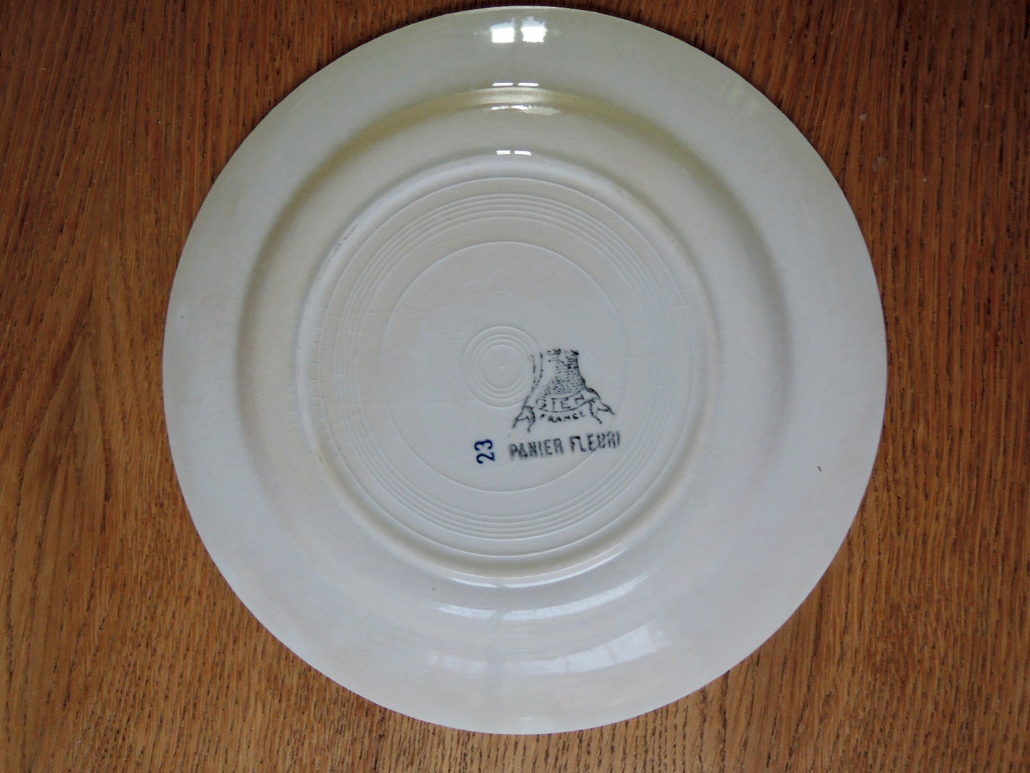 Assiette Panier Fleuri Gien