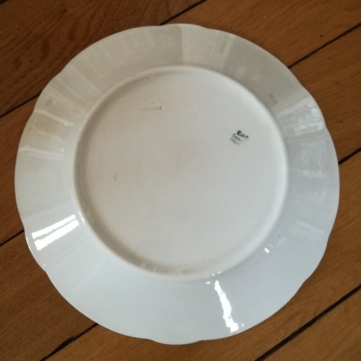 Assiette - grande plate Lunéville (K & G - Keller & Guérin)