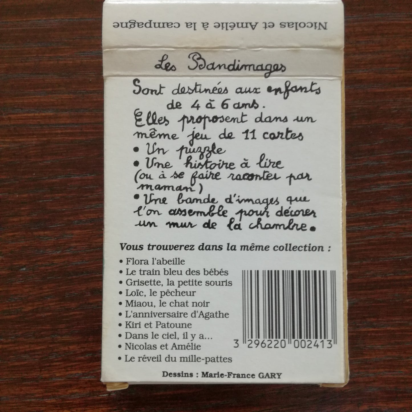 Jeu de cartes Bandimages Héron