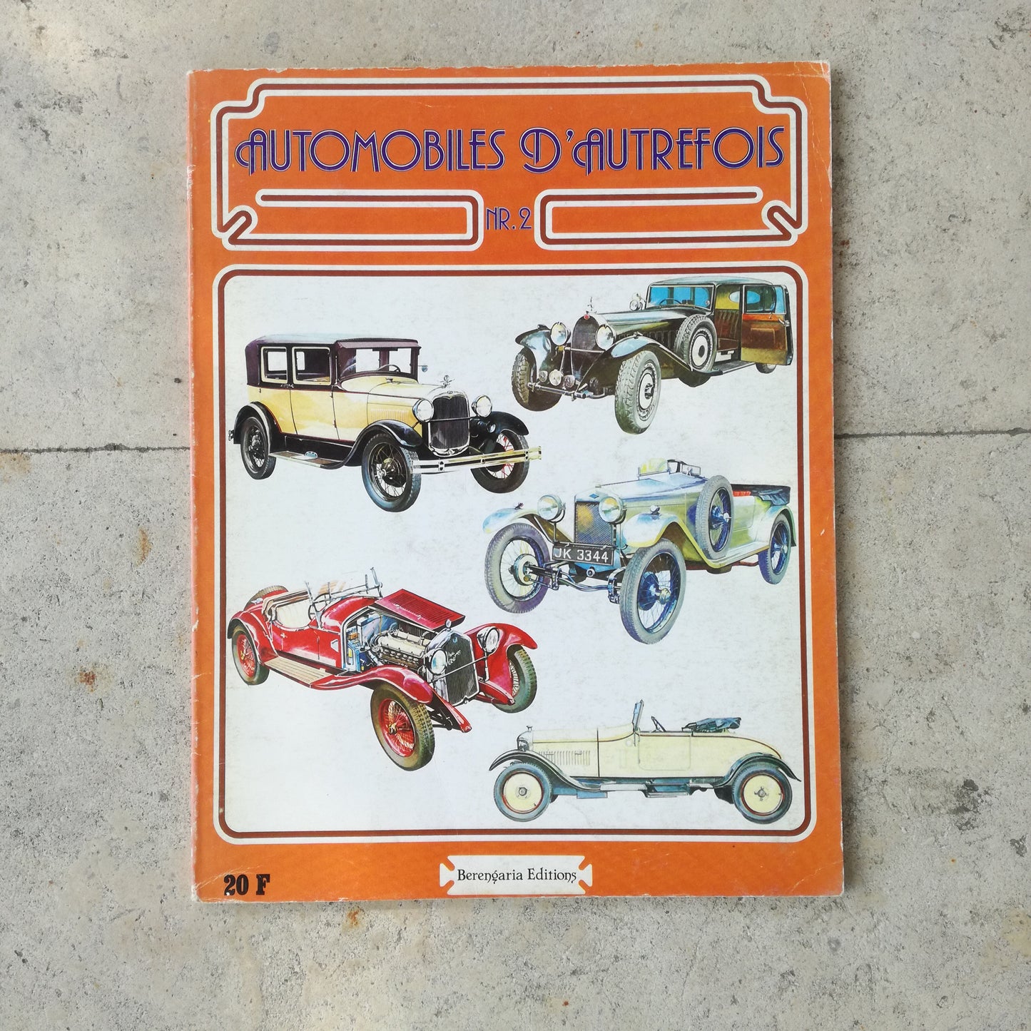 Revue / Magazine Automobiles d'autrefois Berengaria Éditions