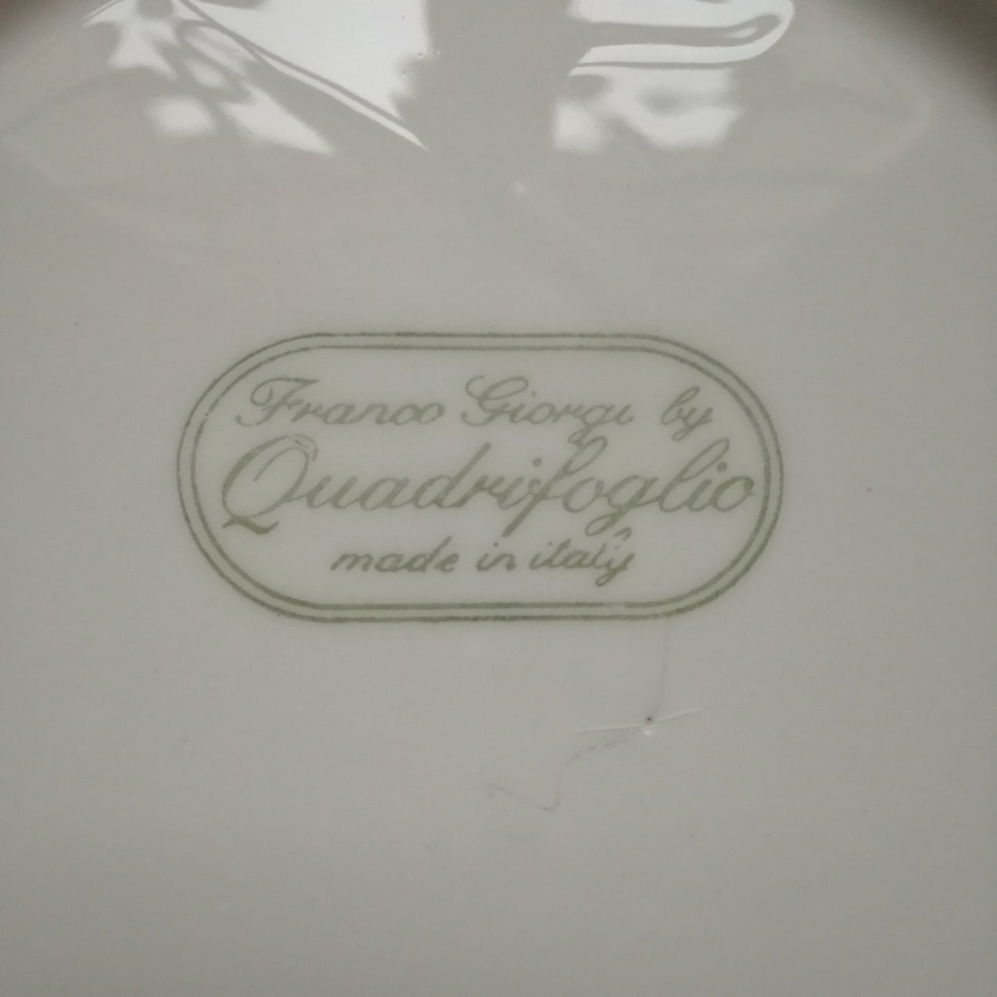 Assiette - grande plate Quadrifoglio