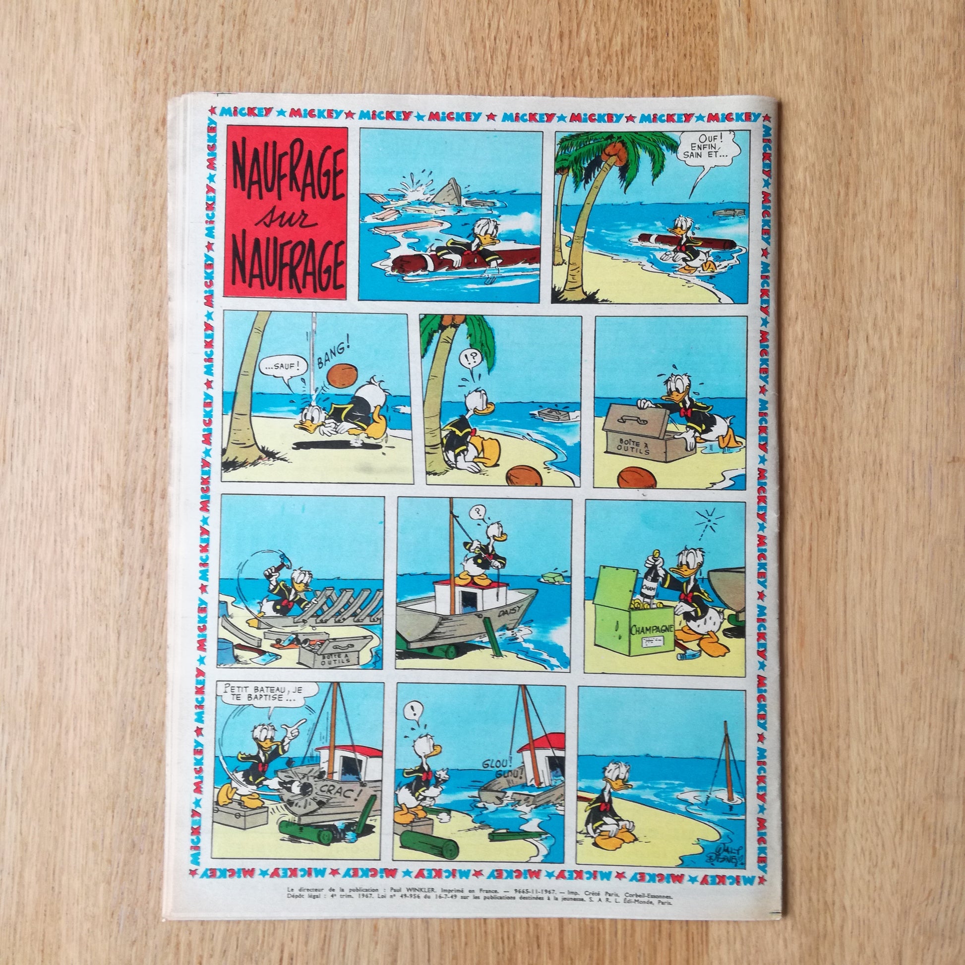 Revue / Magazine  Le Journal de Mickey