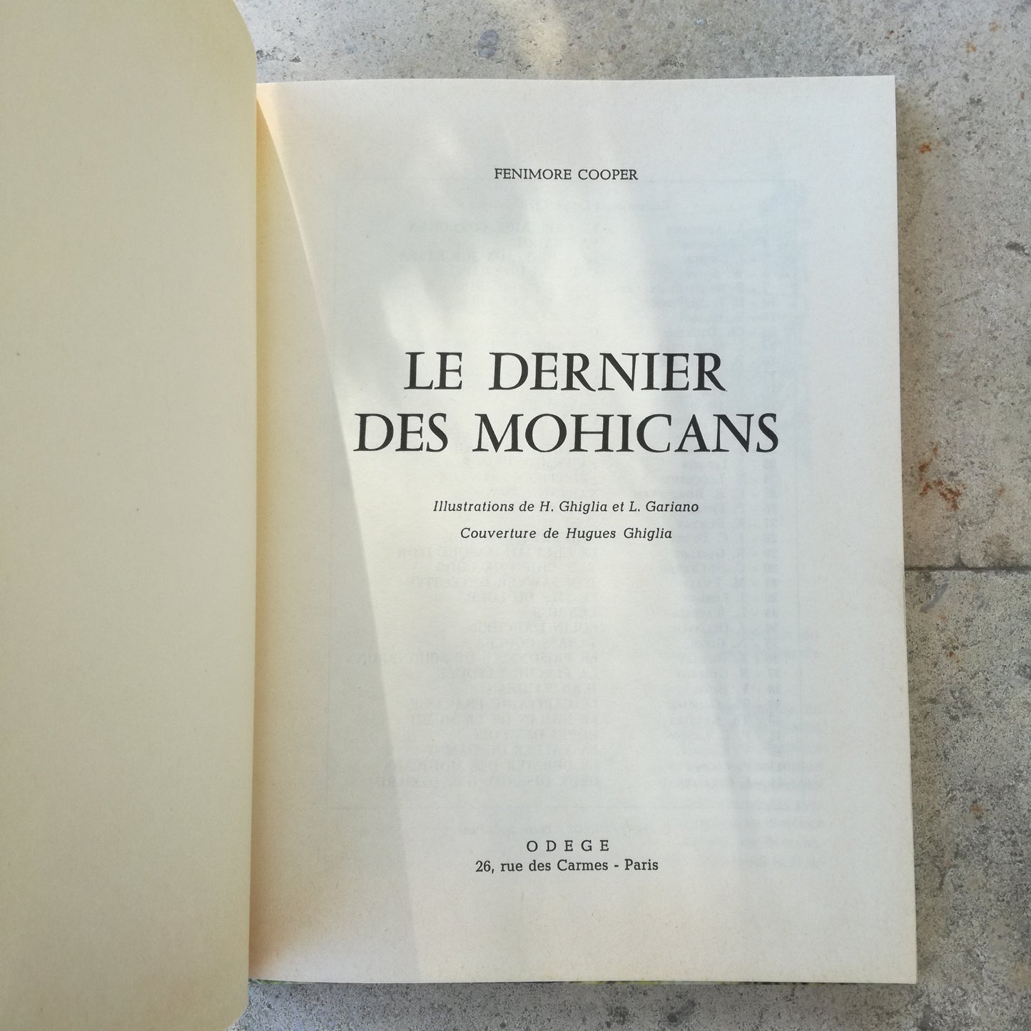 Livre jeunesse Livre Club Junior Odège