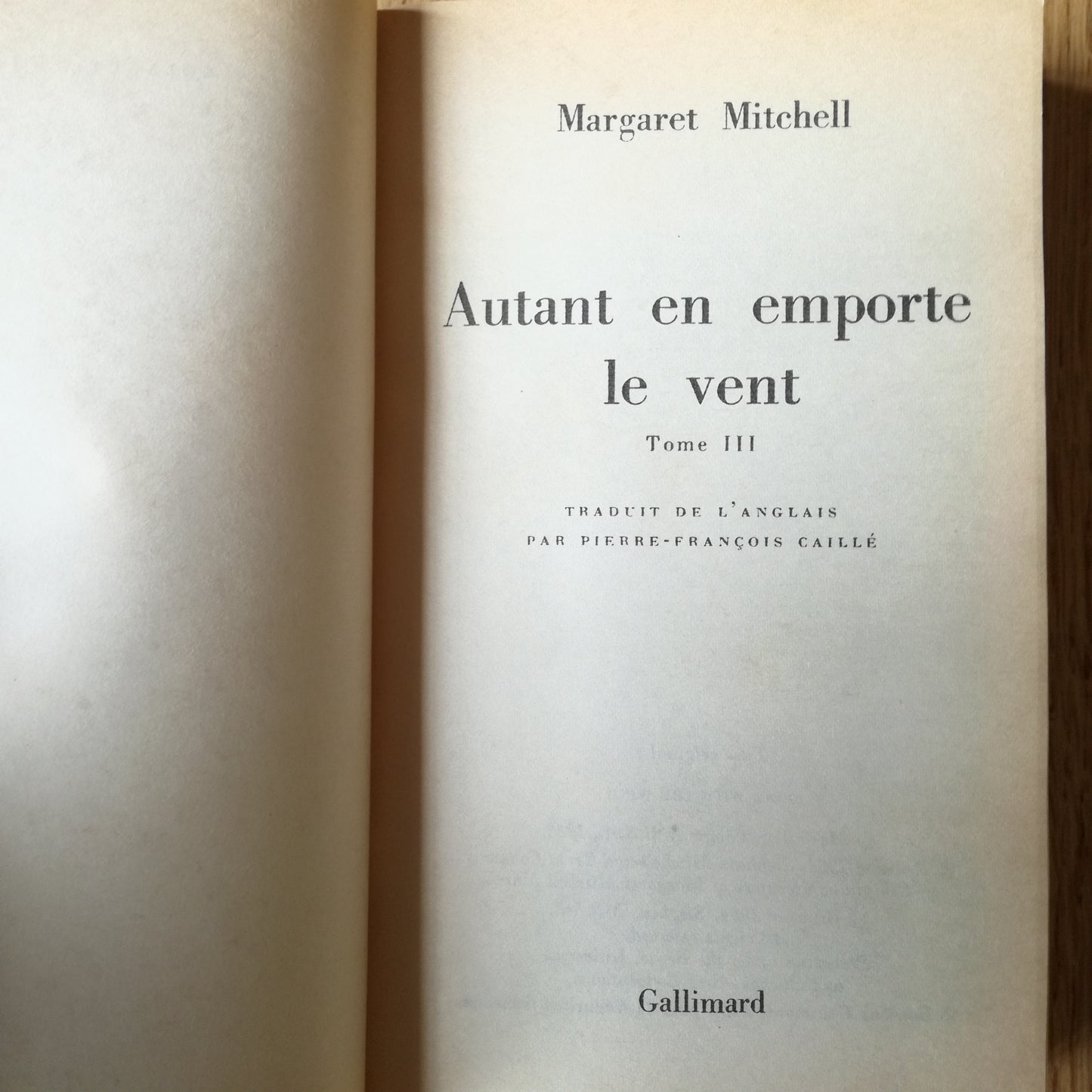 Livre de poche Folio (Gallimard)
