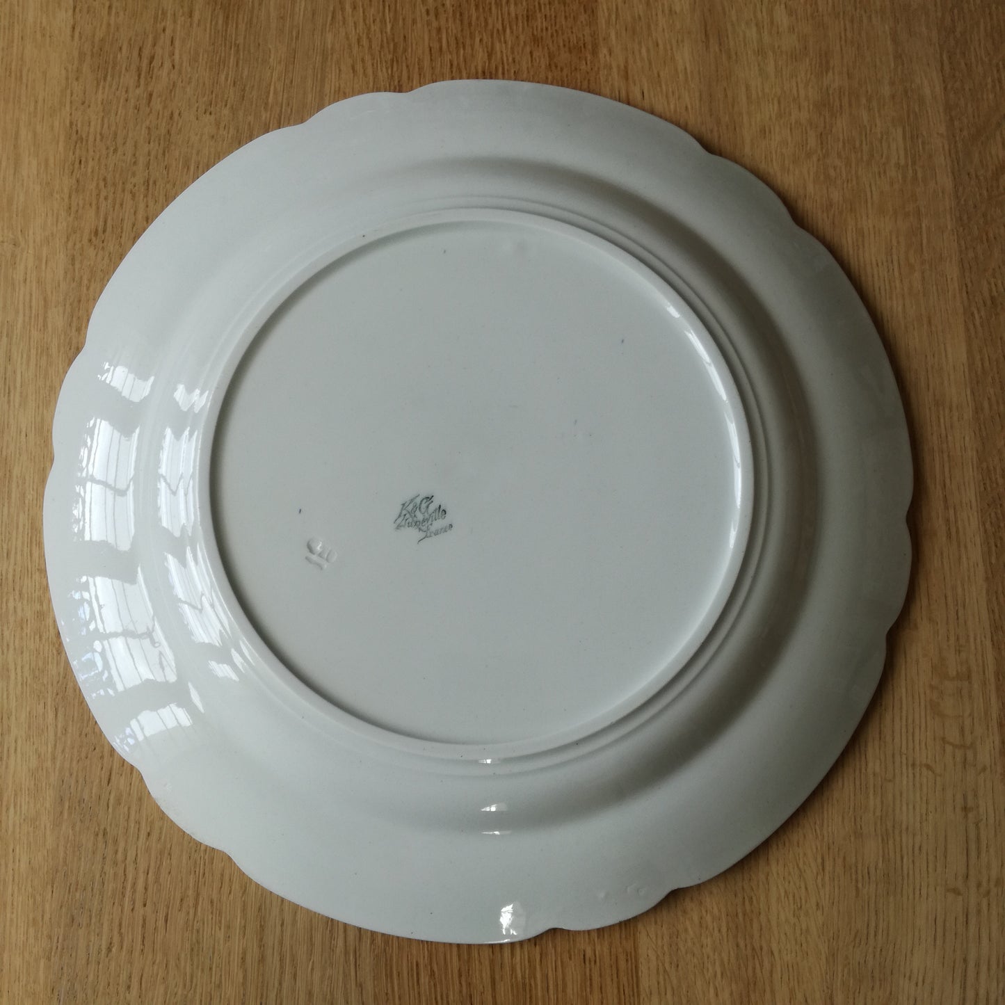 Plat Nigelle Lunéville (K & G - Keller & Guérin)