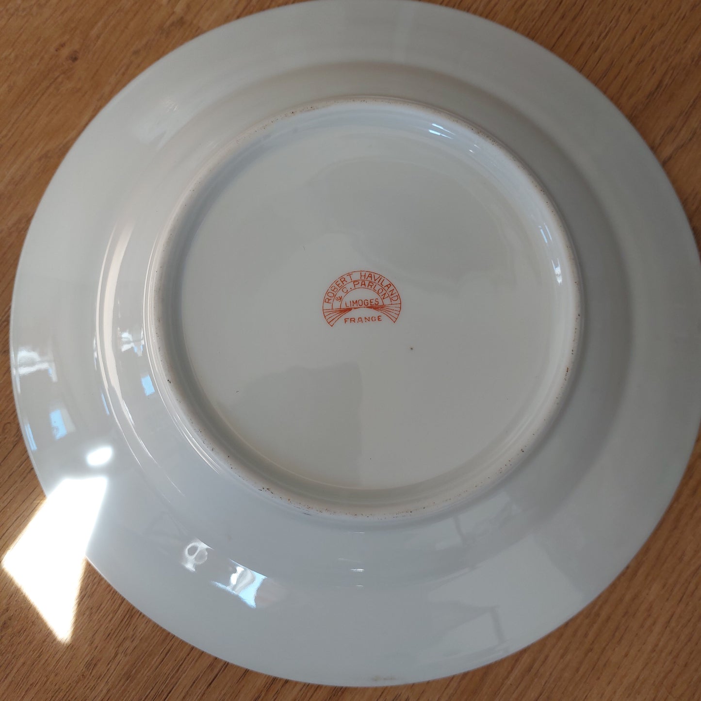 Assiette - creuse / calotte Limoges - Haviland