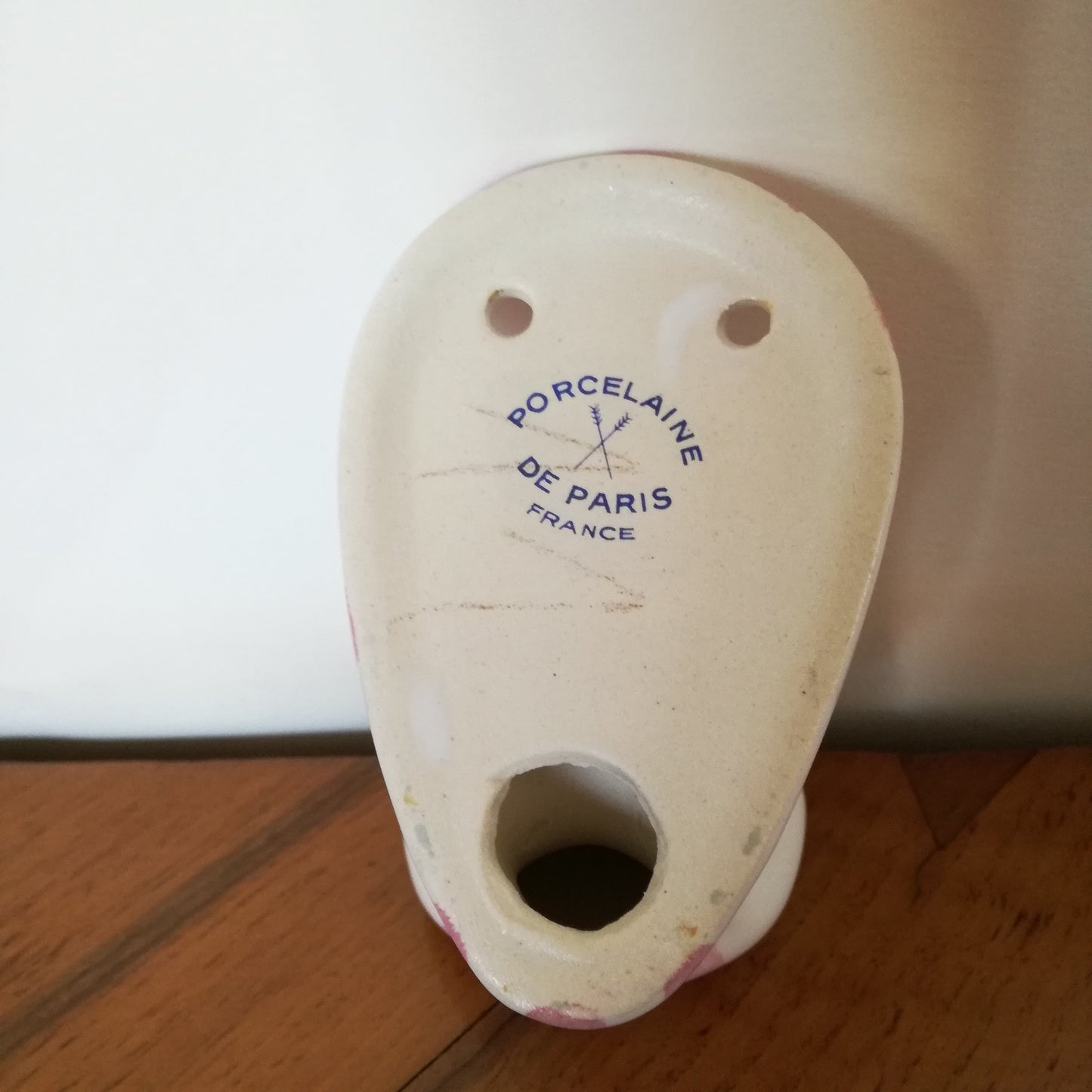 Patère Porcelaine de Paris