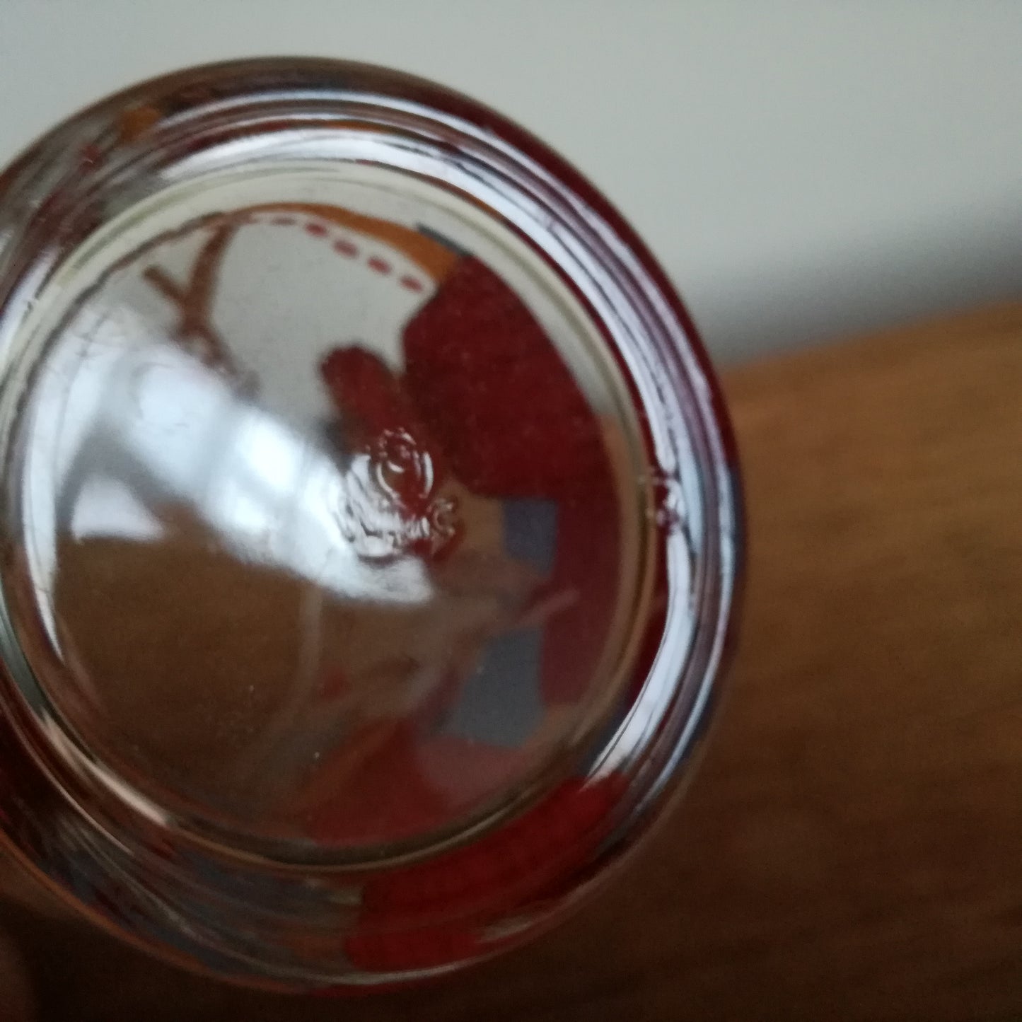 Verre Peuples amérindiens VMC (Verreries mécaniques champenoises)