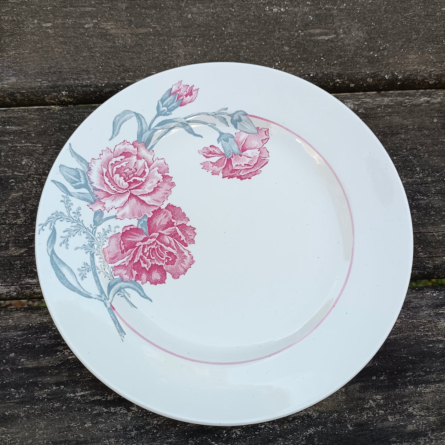 Assiette - grande plate Antibes Saint-Amand