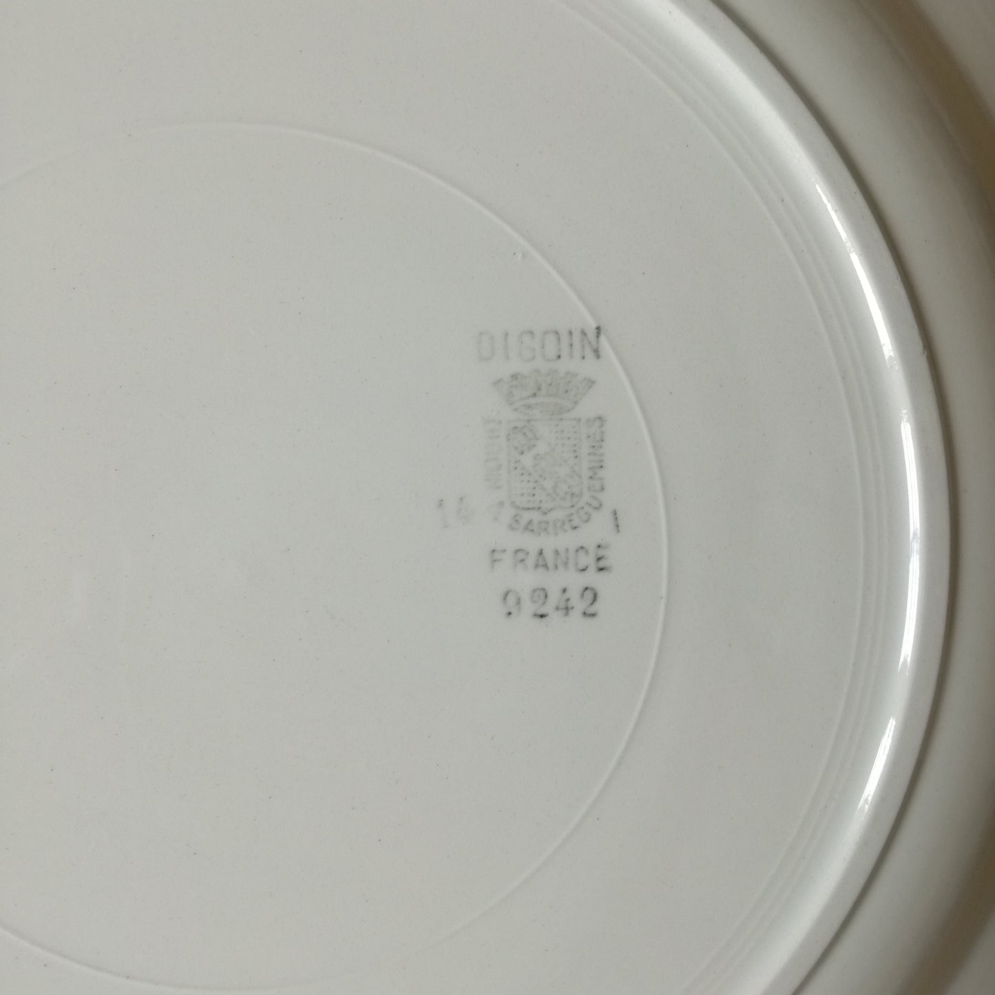 Plat Digoin & Sarreguemines