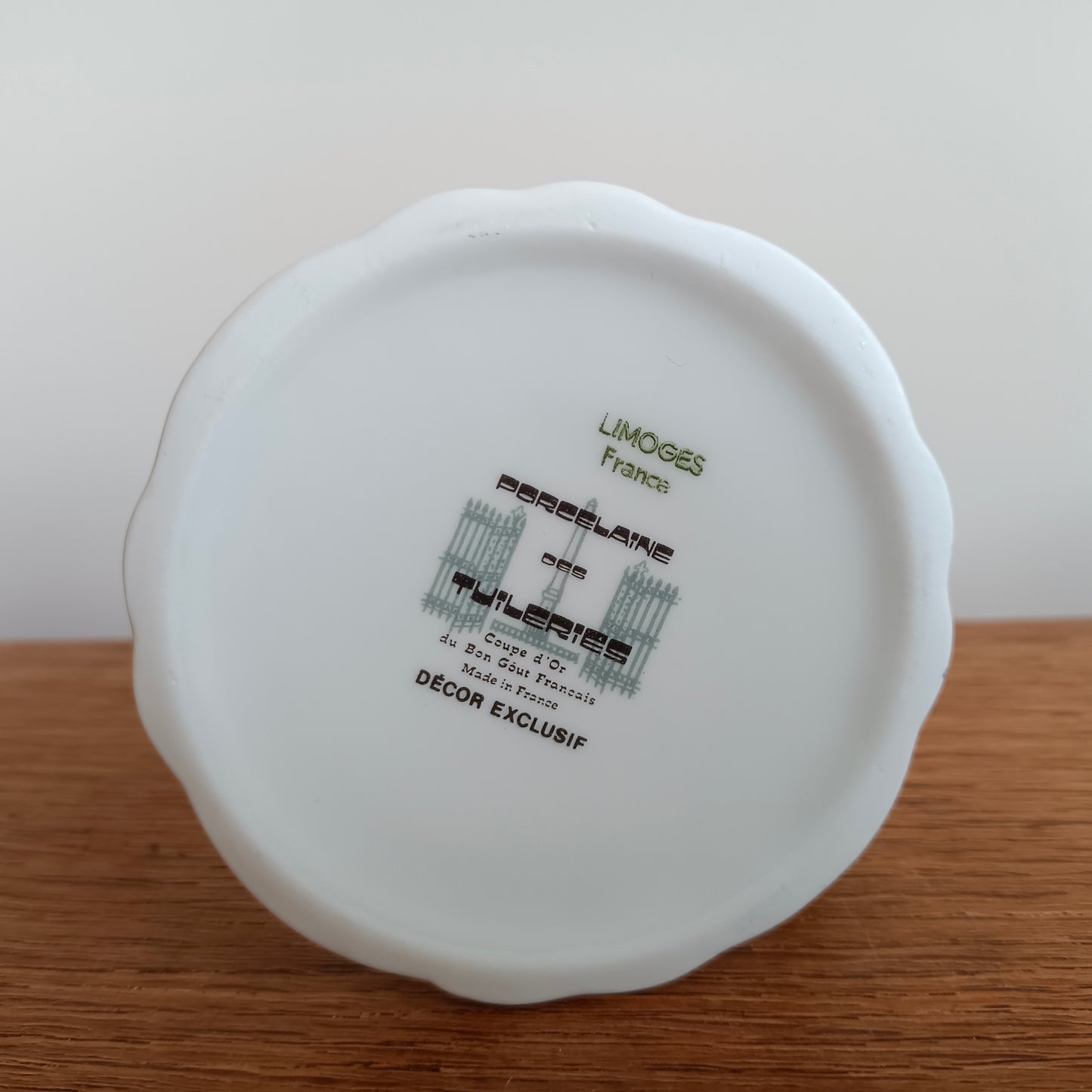 Bougeoir Porcelaine des Tuileries