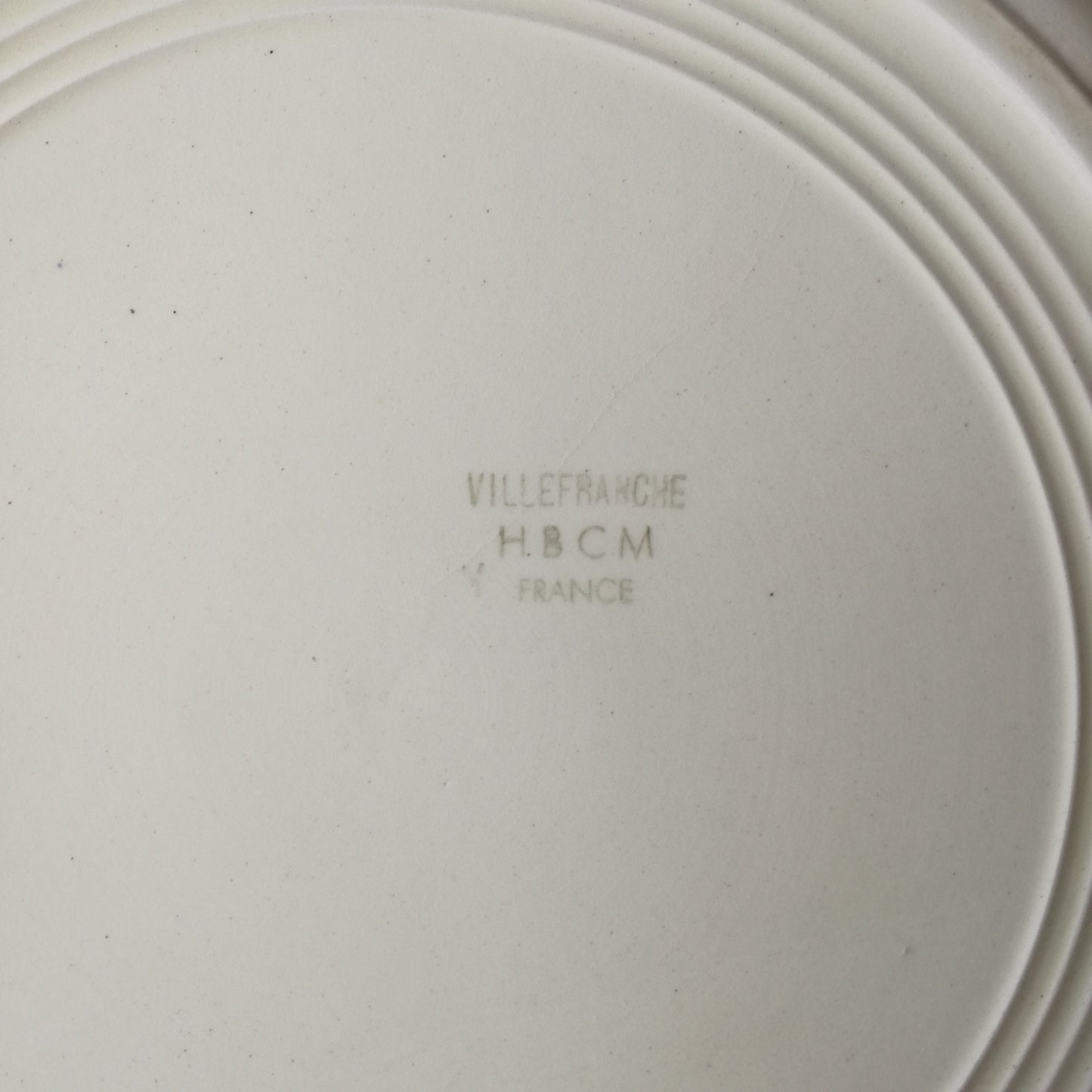 Plat HBCM (Hippolyte Boulenger - Creil & Montereau)