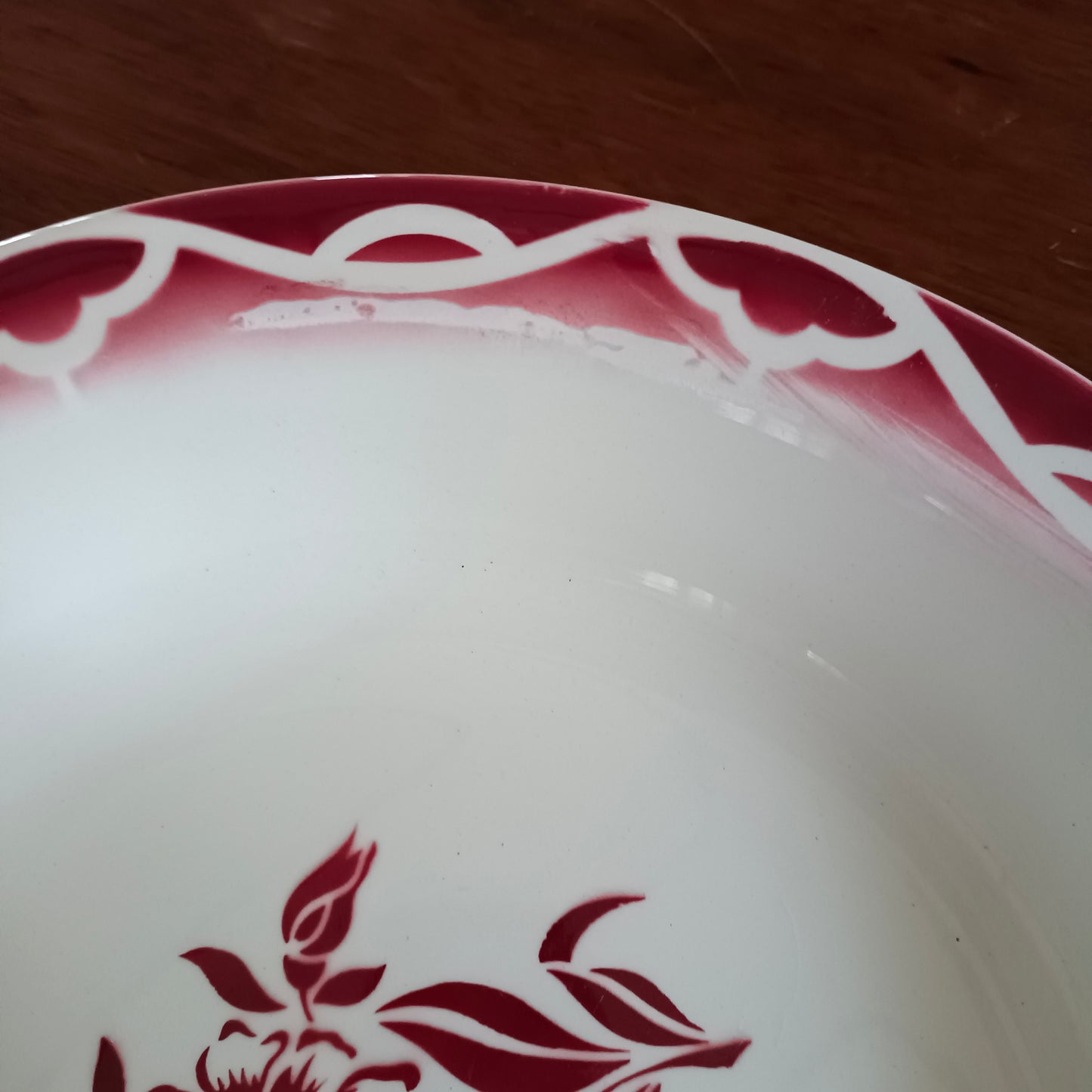 Plat Odette Digoin & Sarreguemines