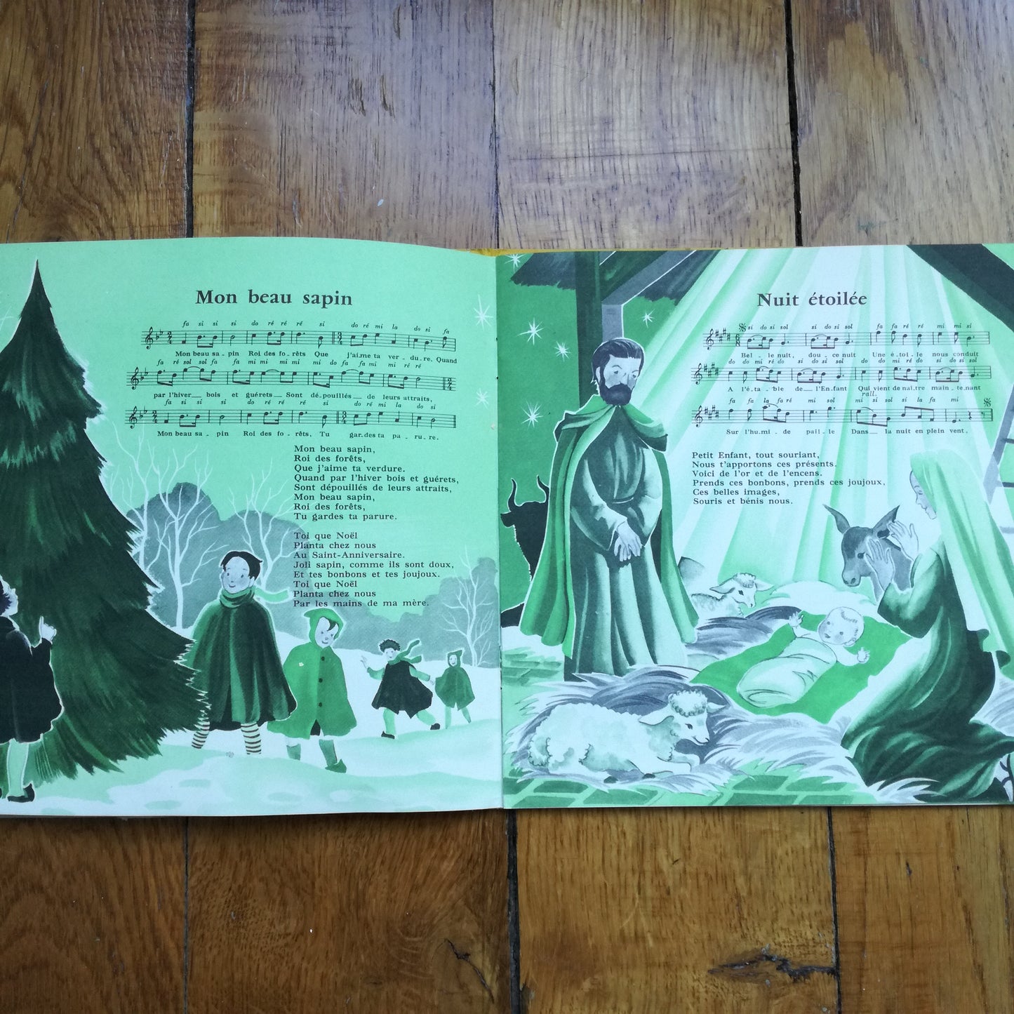 Disque illustré Rondes et Chansons de France Philips