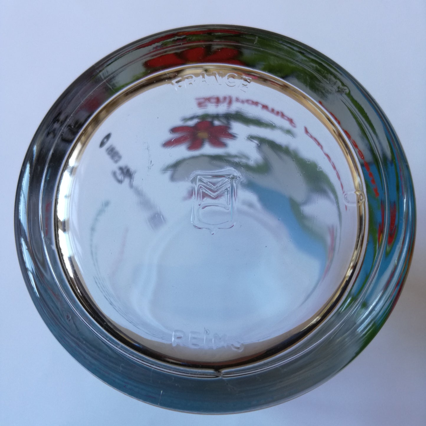 Verre Les Schtroumpfs VMC (Verreries mécaniques champenoises)