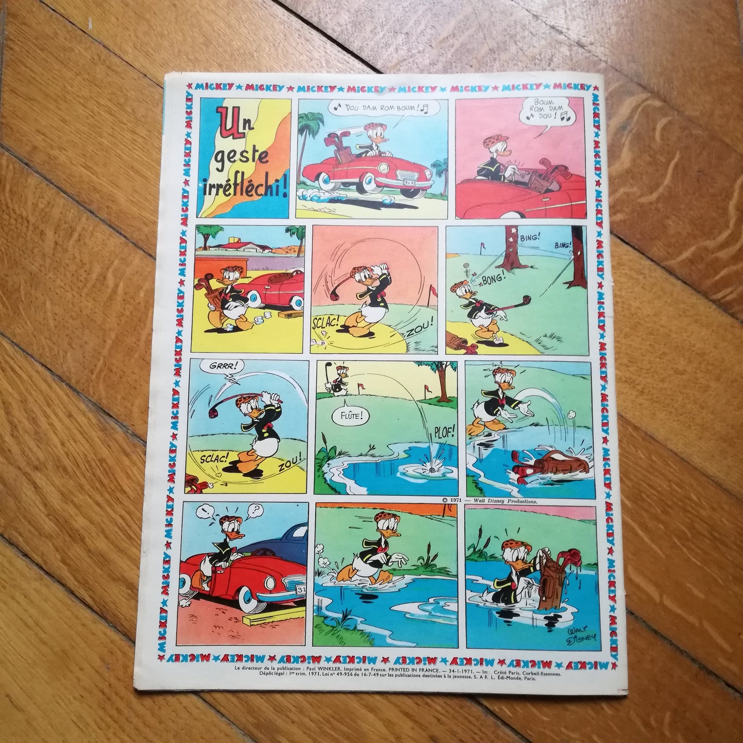 Revue / Magazine Le Journal de Mickey
