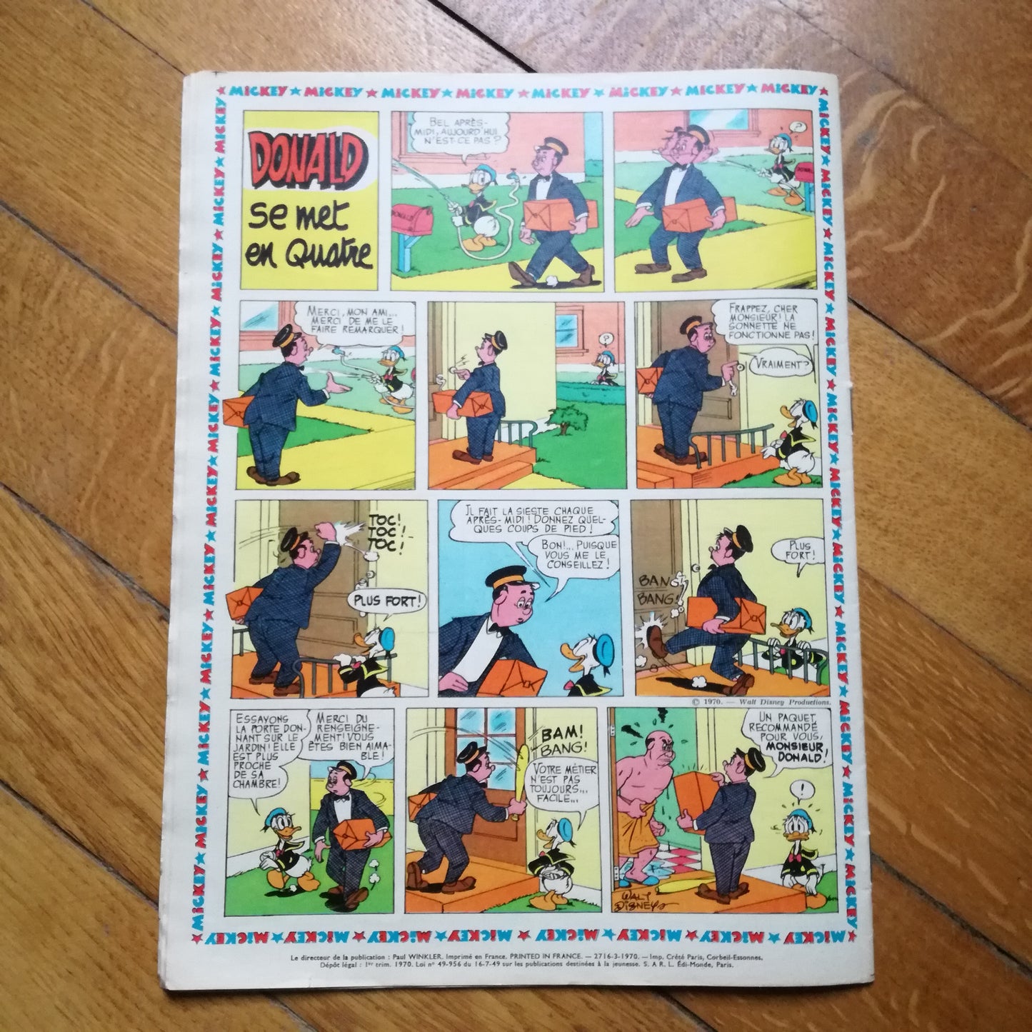 Revue / Magazine Le Journal de Mickey