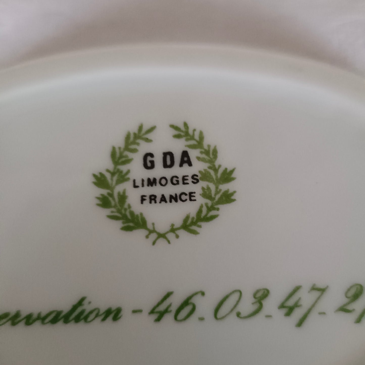 Cendrier Limoges - GDA (Gérard Duffraisseix Abbott)