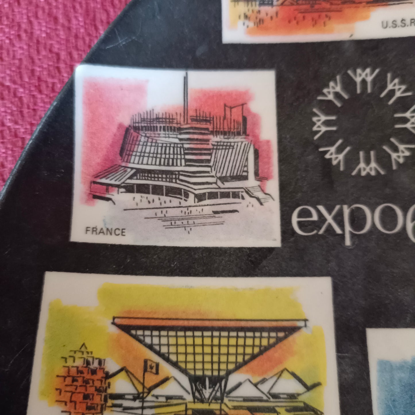 Vide poches en mélamine Expo 67 Montréal Canada, Ornamolo Canada
