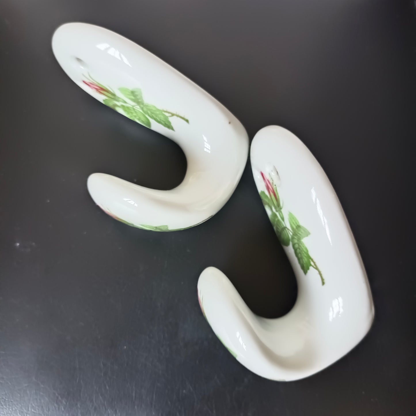 Patère Porcelaine de Paris