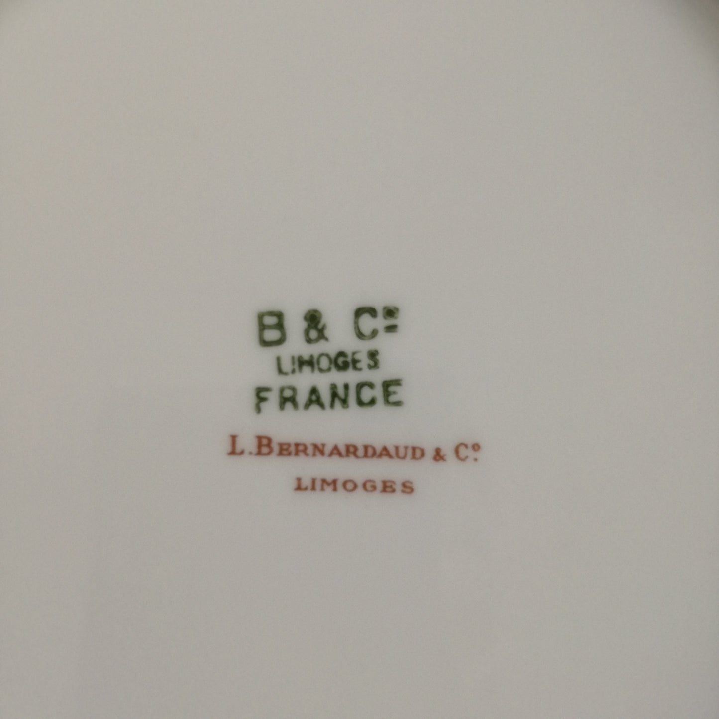 Assiette parlante Limoges - Bernardaud