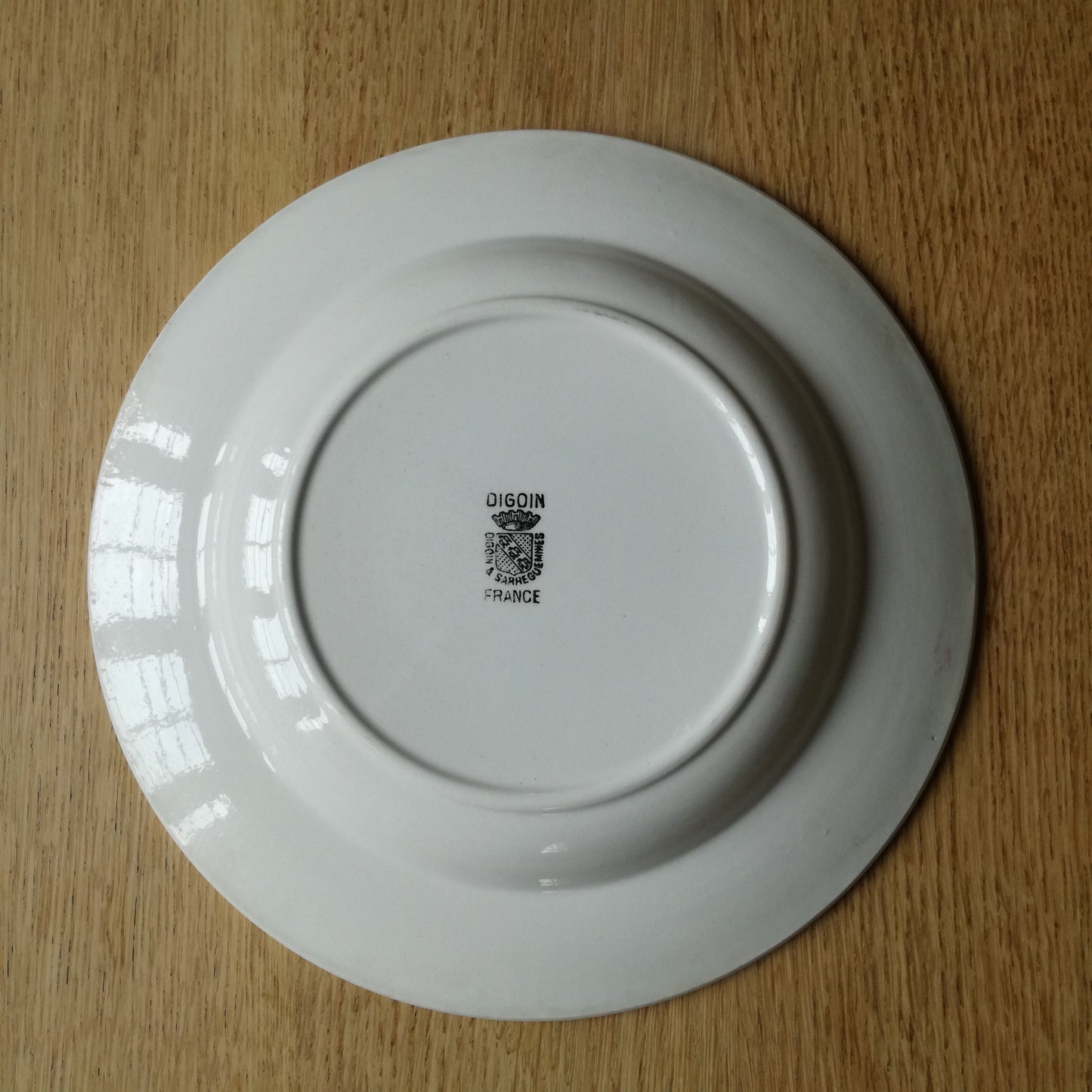 Assiette - creuse / calotte Digoin