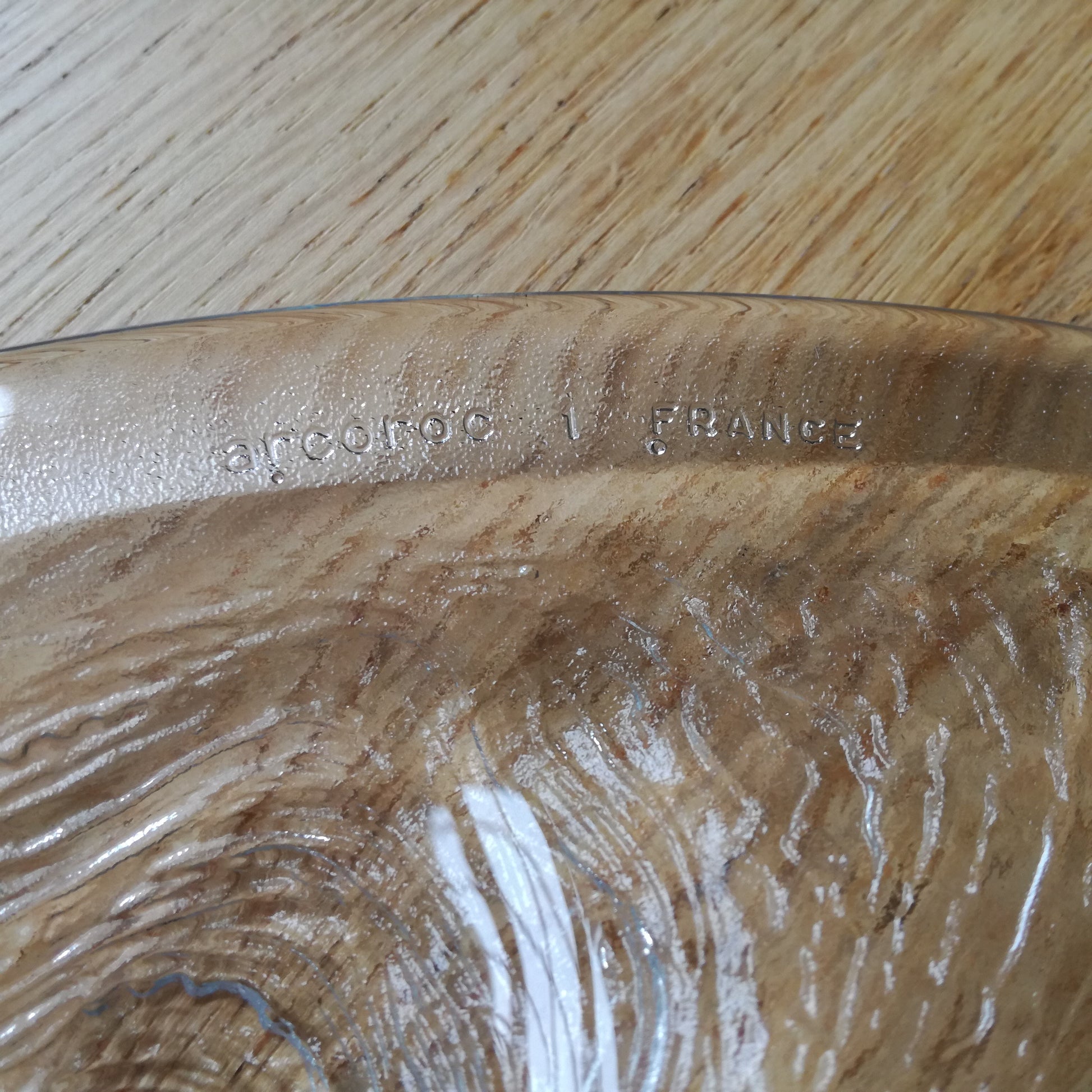 Assiette - grande plate  Arcoroc