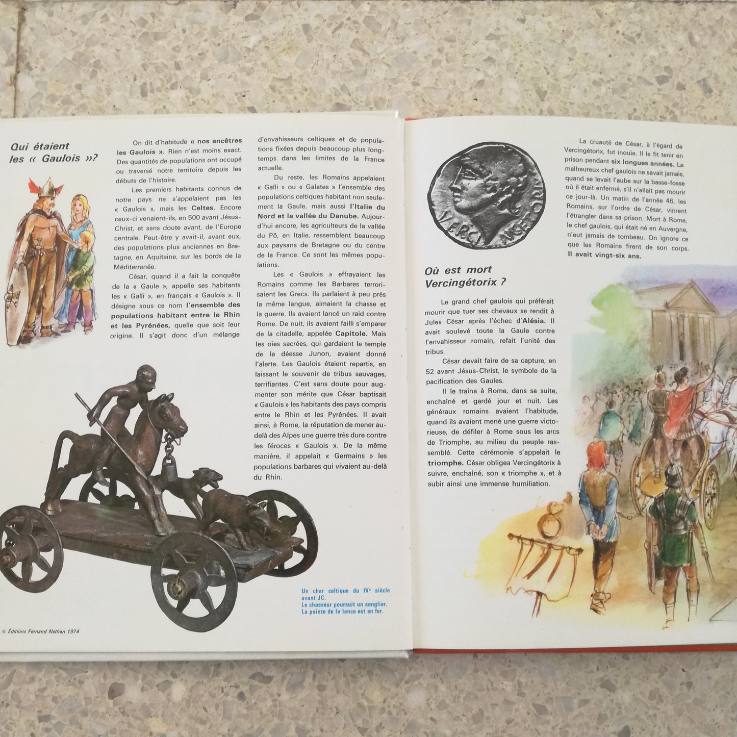 Livre Histoire & Géographie Un Grand Livre Questions / Réponses Fernand Nathan