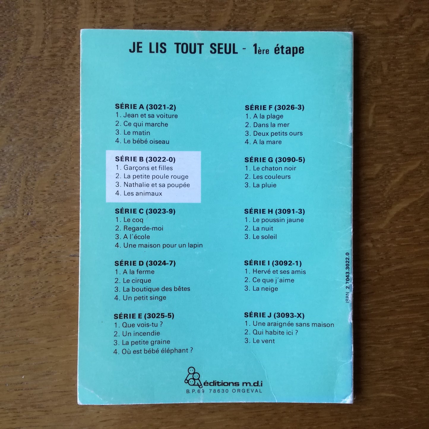 Livre jeunesse Éditions MDI (Maison des instituteurs)
