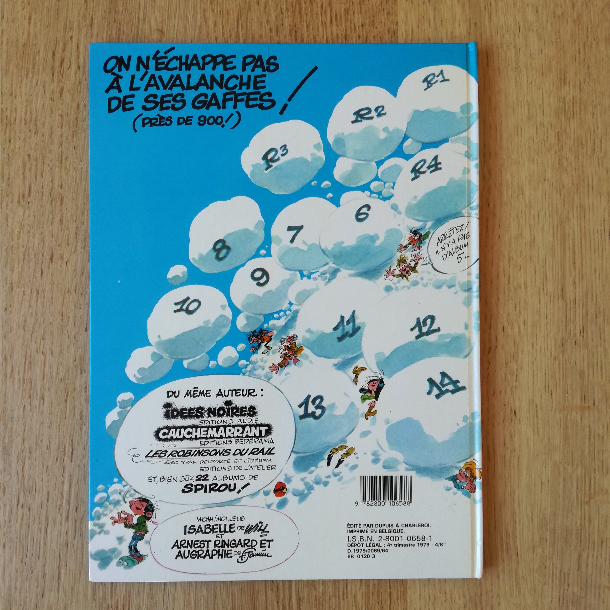 Livre - BD (Bande dessinée) Gaston Lagaffe Dupuis