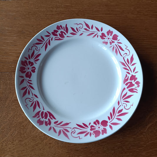 Assiette - grande plate  Moulin des Loups & Hamage - Saint Amand